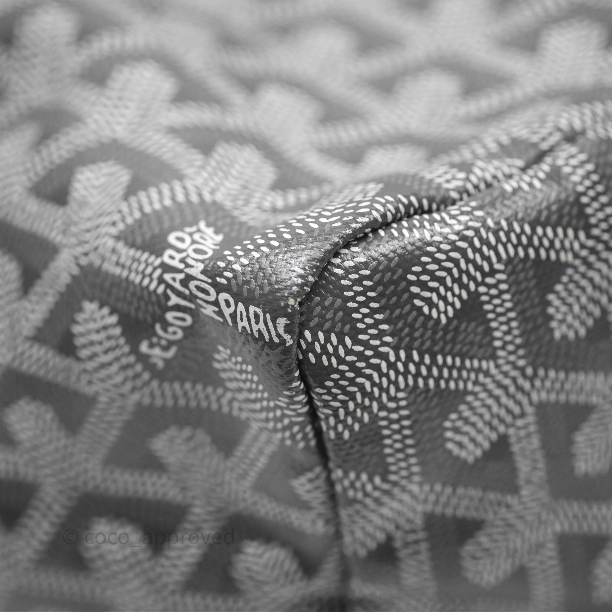 Goyard St Louis Tote PM Grey