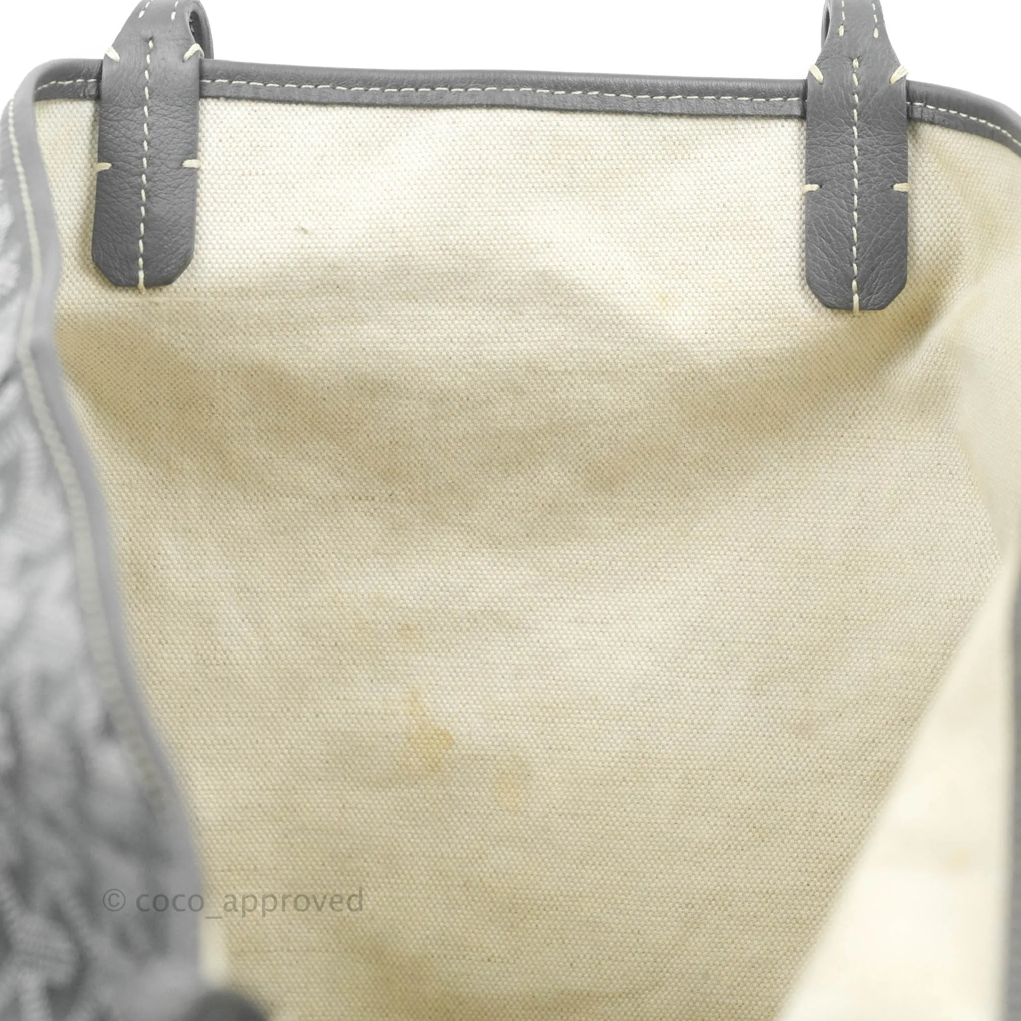 Goyard St Louis Tote PM Grey
