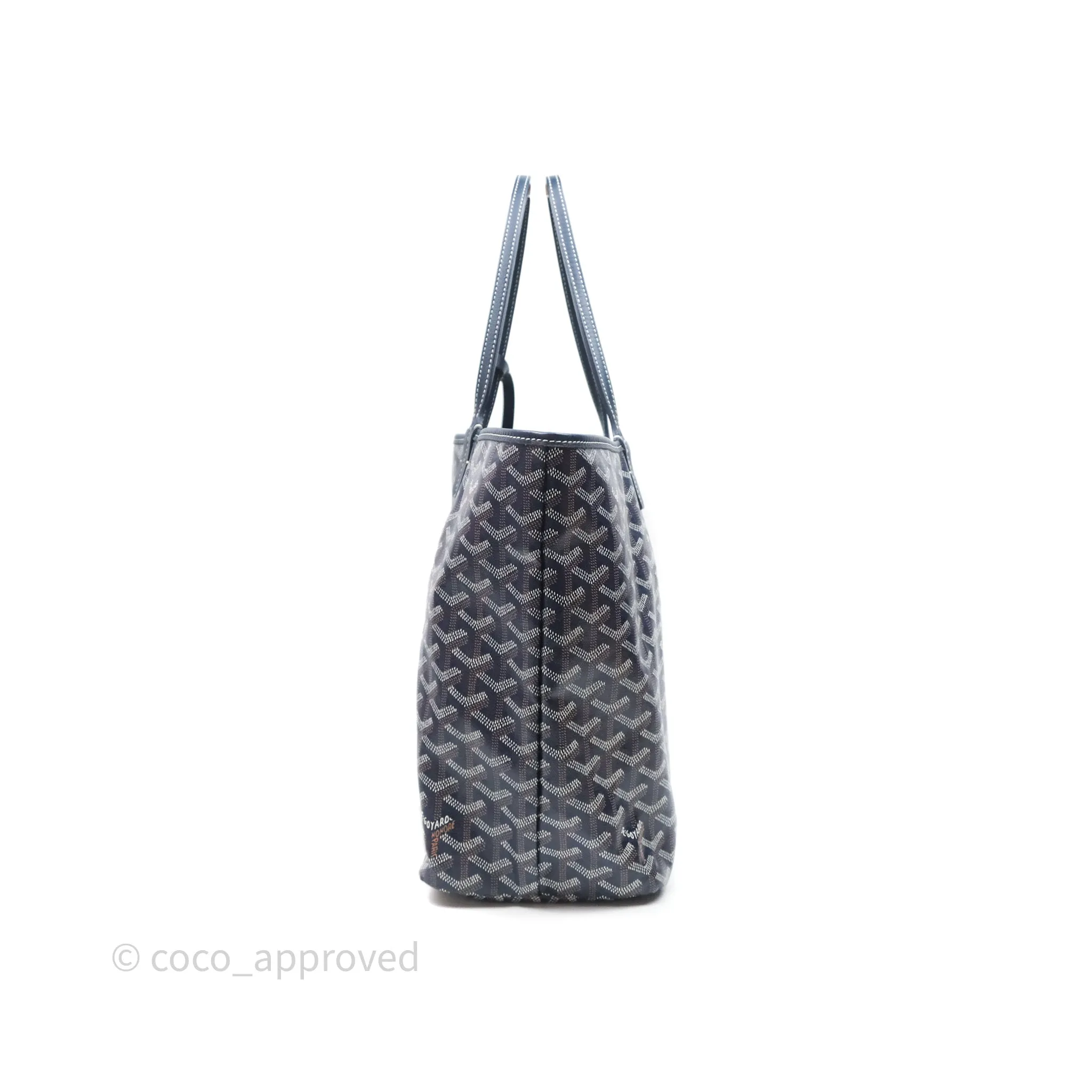 Goyard St Louis Tote PM Navy