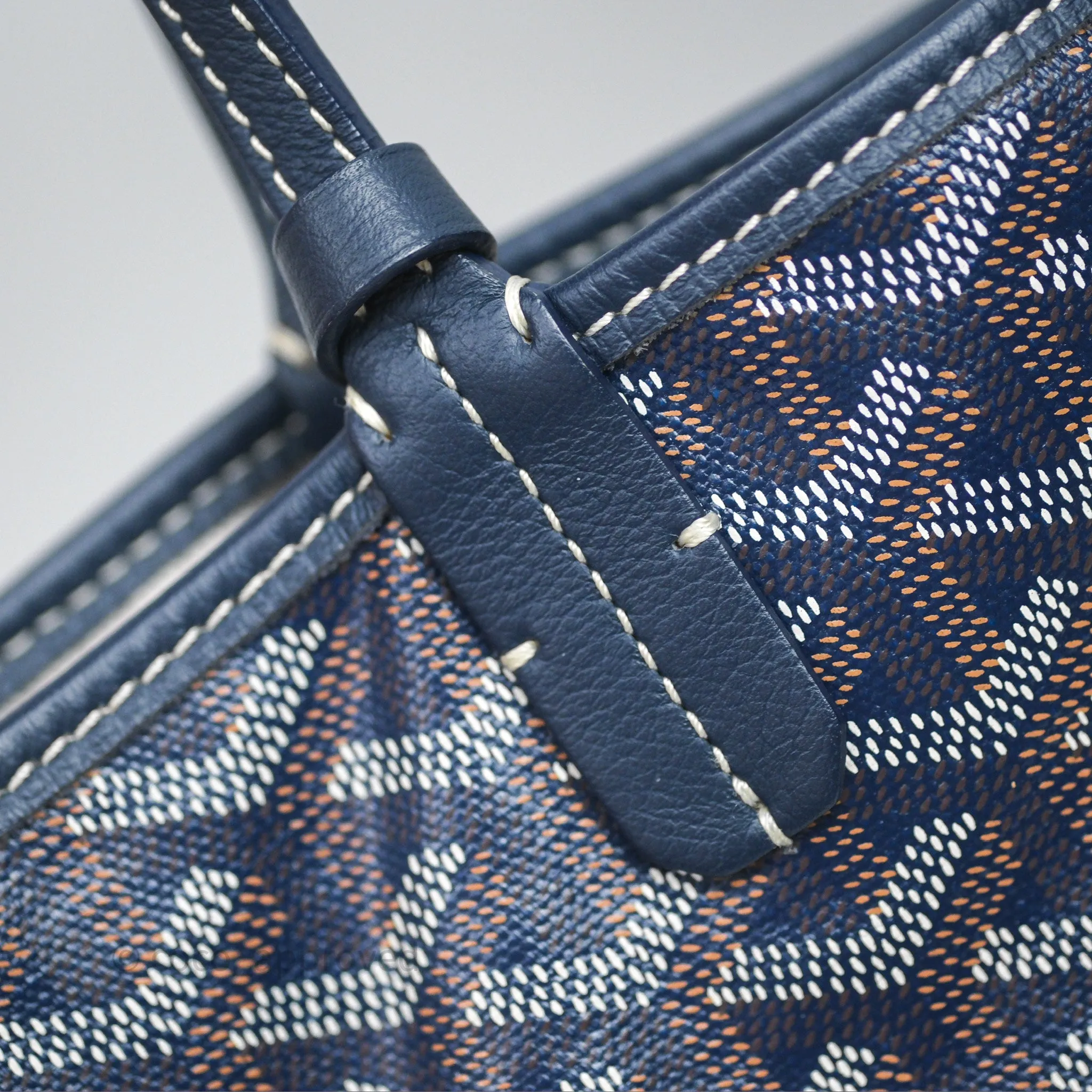 Goyard St Louis Tote PM Navy