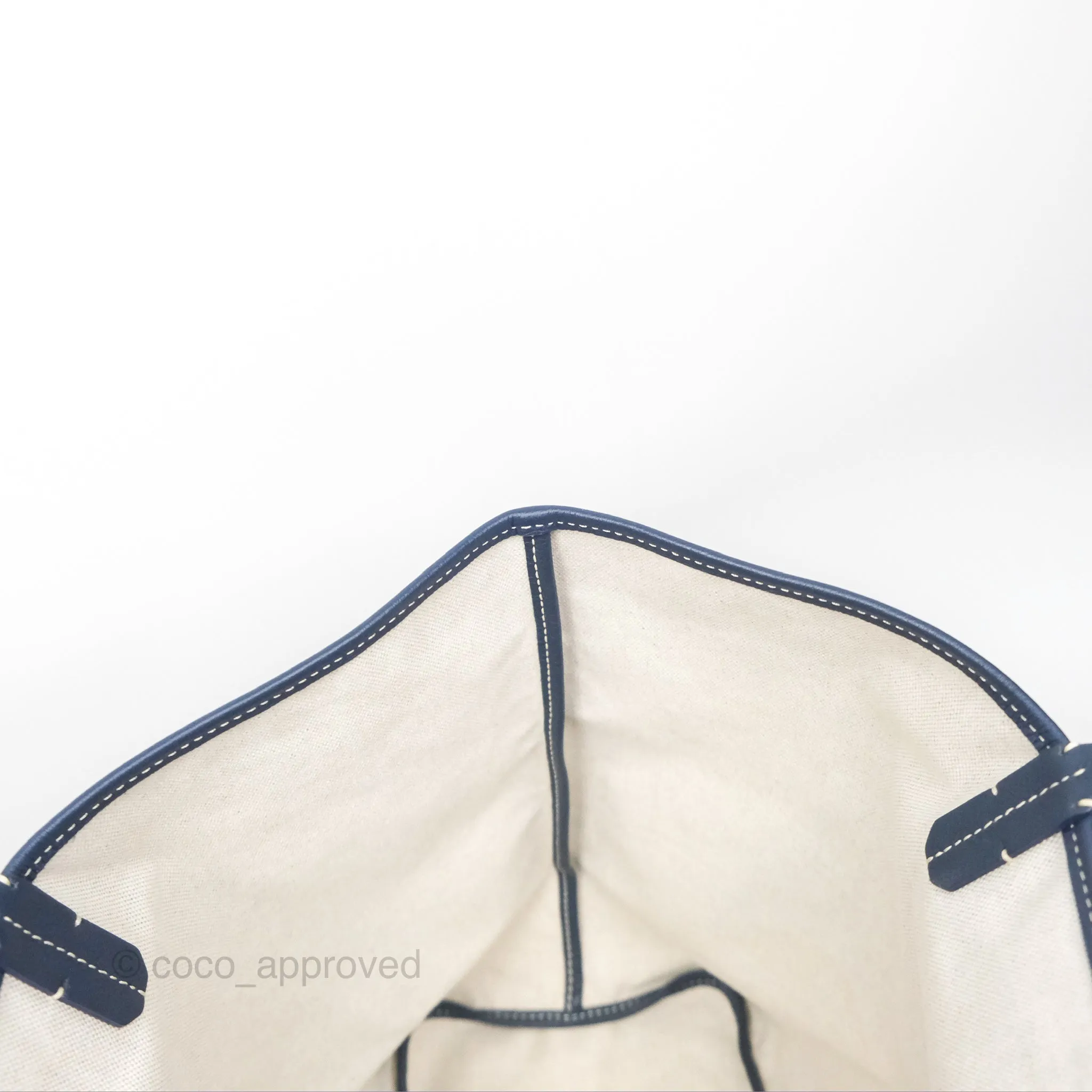 Goyard St Louis Tote PM Navy