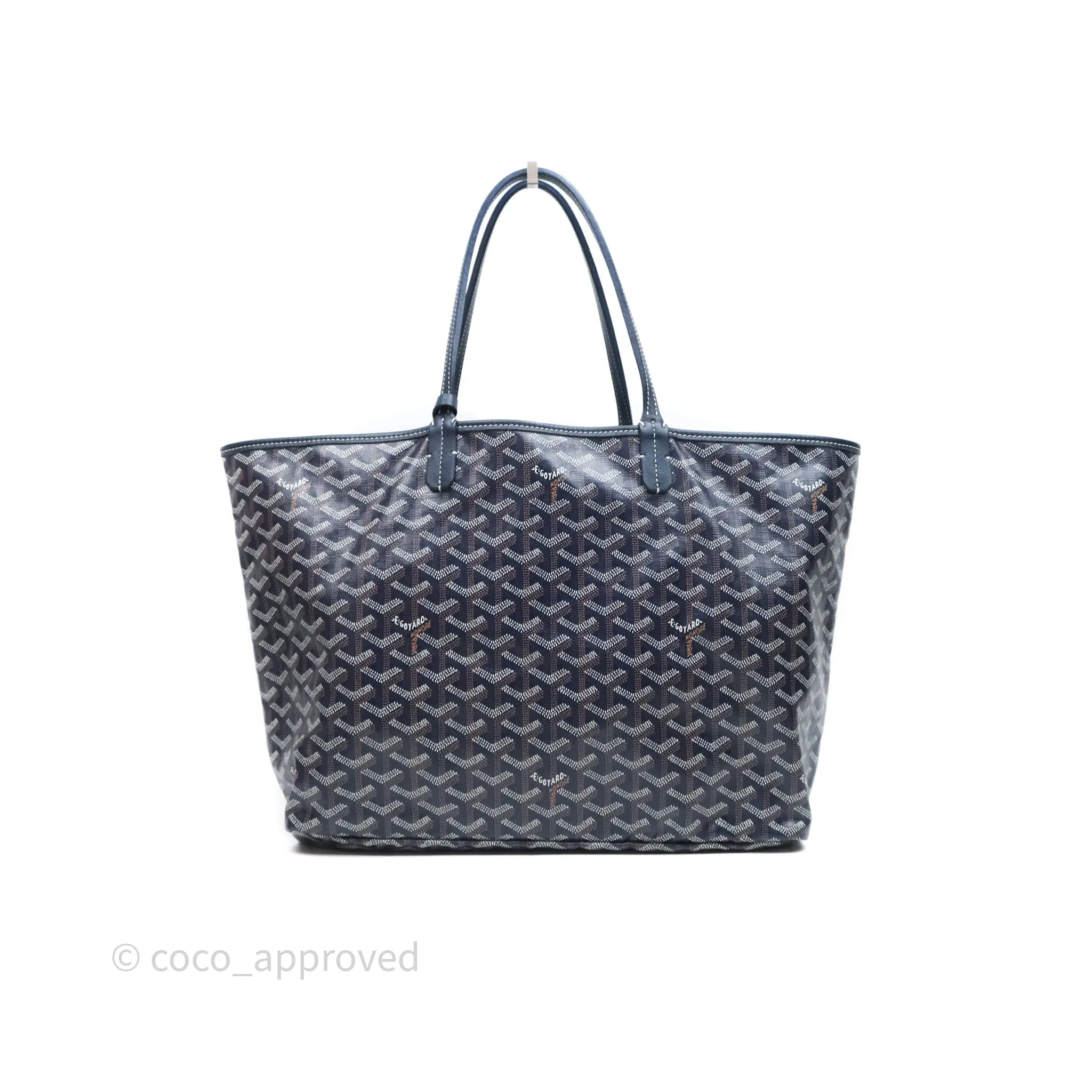 Goyard St Louis Tote PM Navy