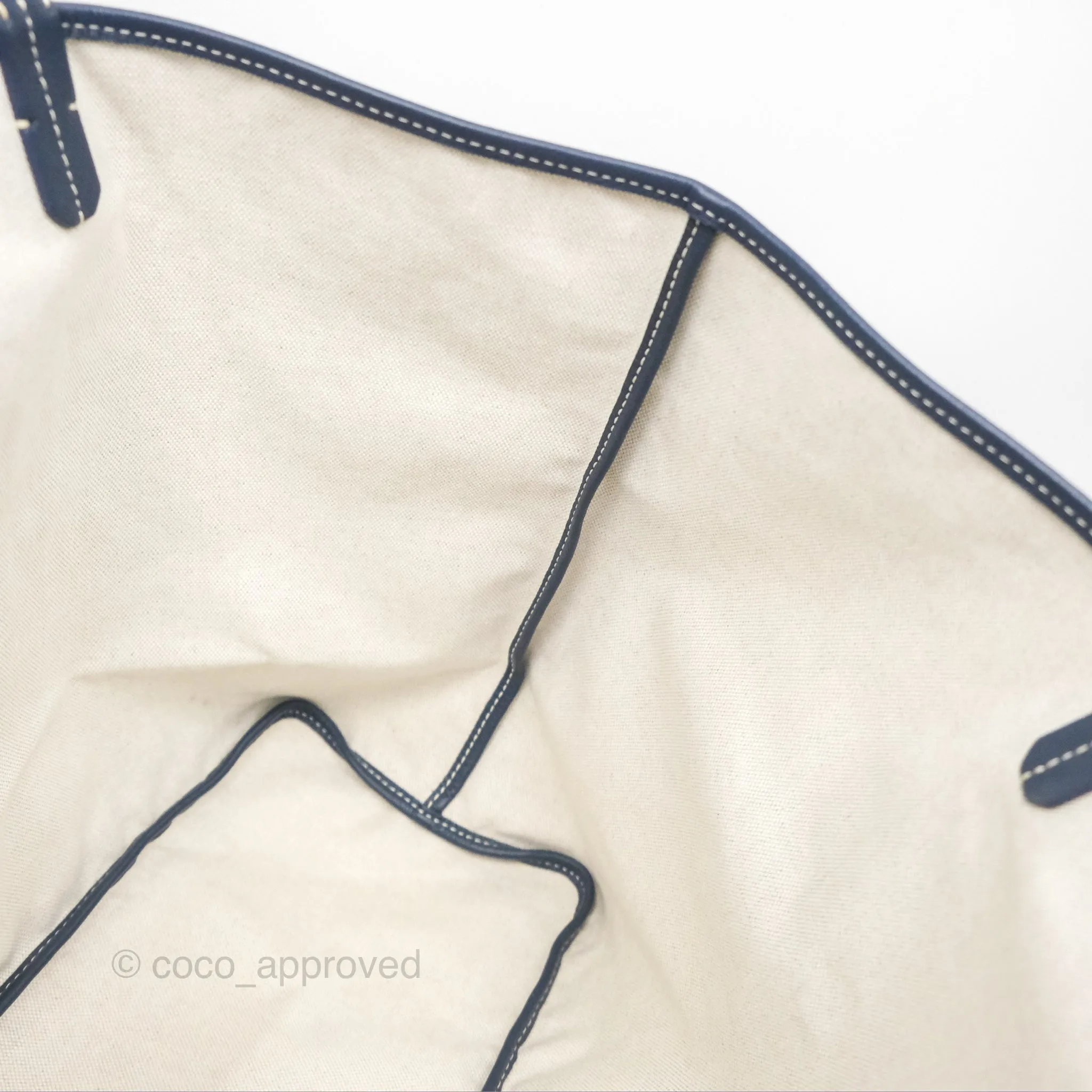 Goyard St Louis Tote PM Navy