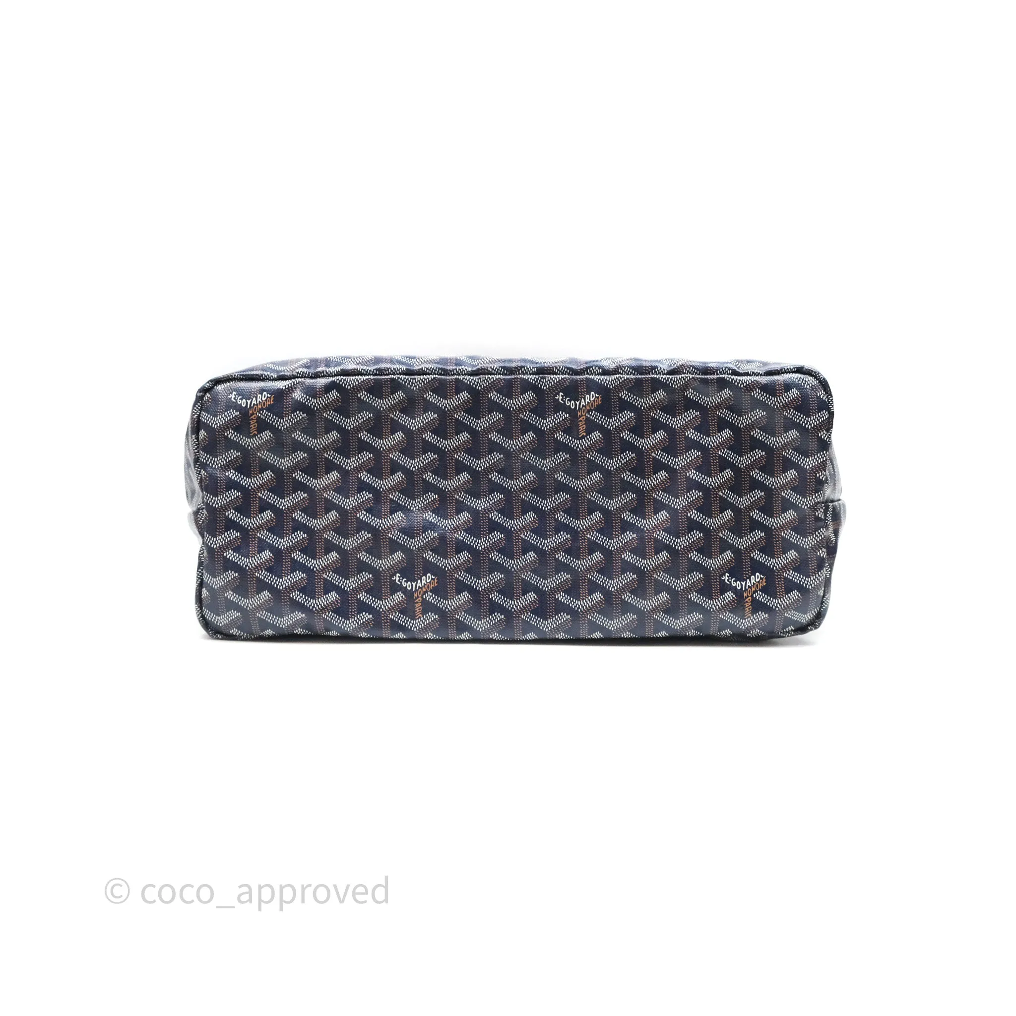 Goyard St Louis Tote PM Navy