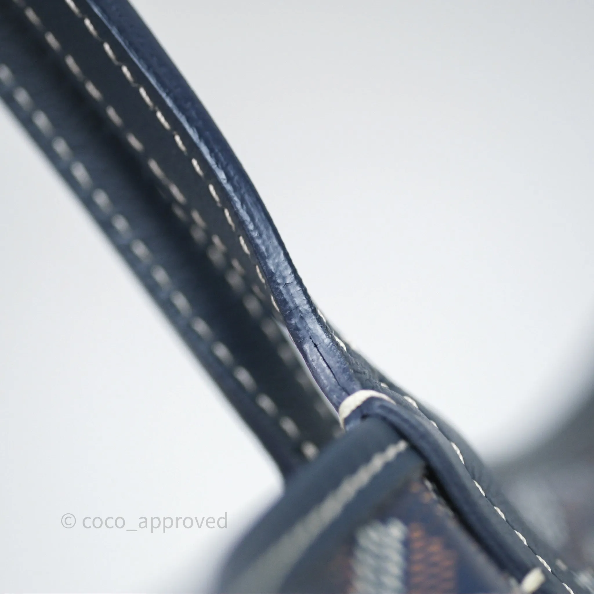 Goyard St Louis Tote PM Navy