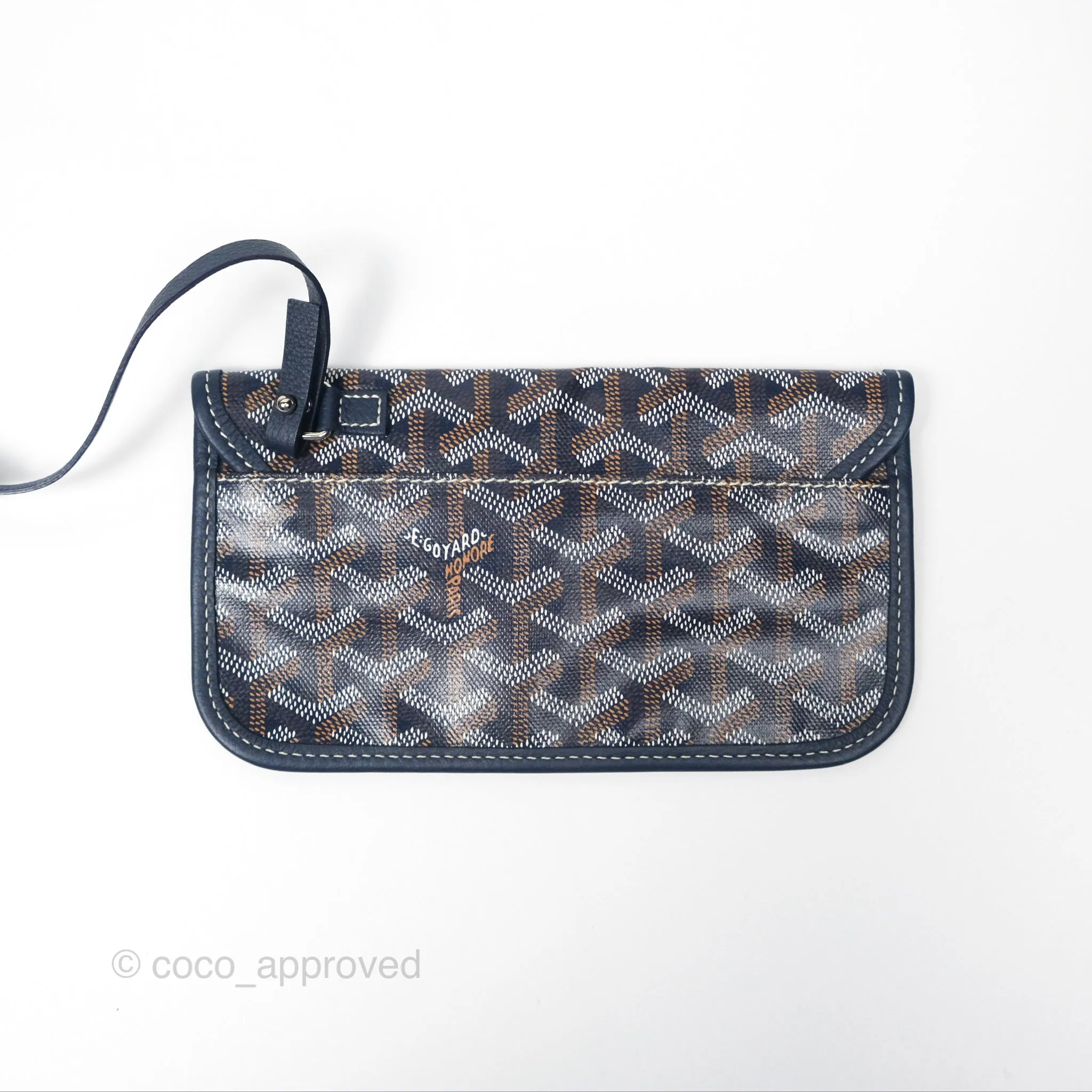 Goyard St Louis Tote PM Navy
