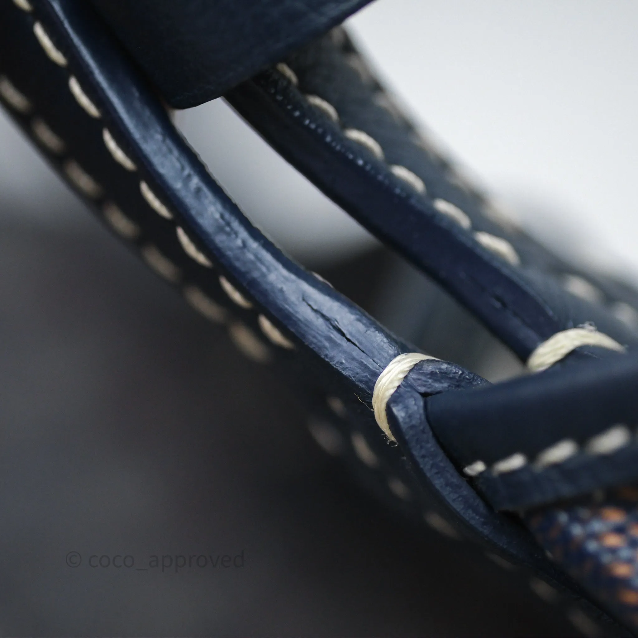 Goyard St Louis Tote PM Navy