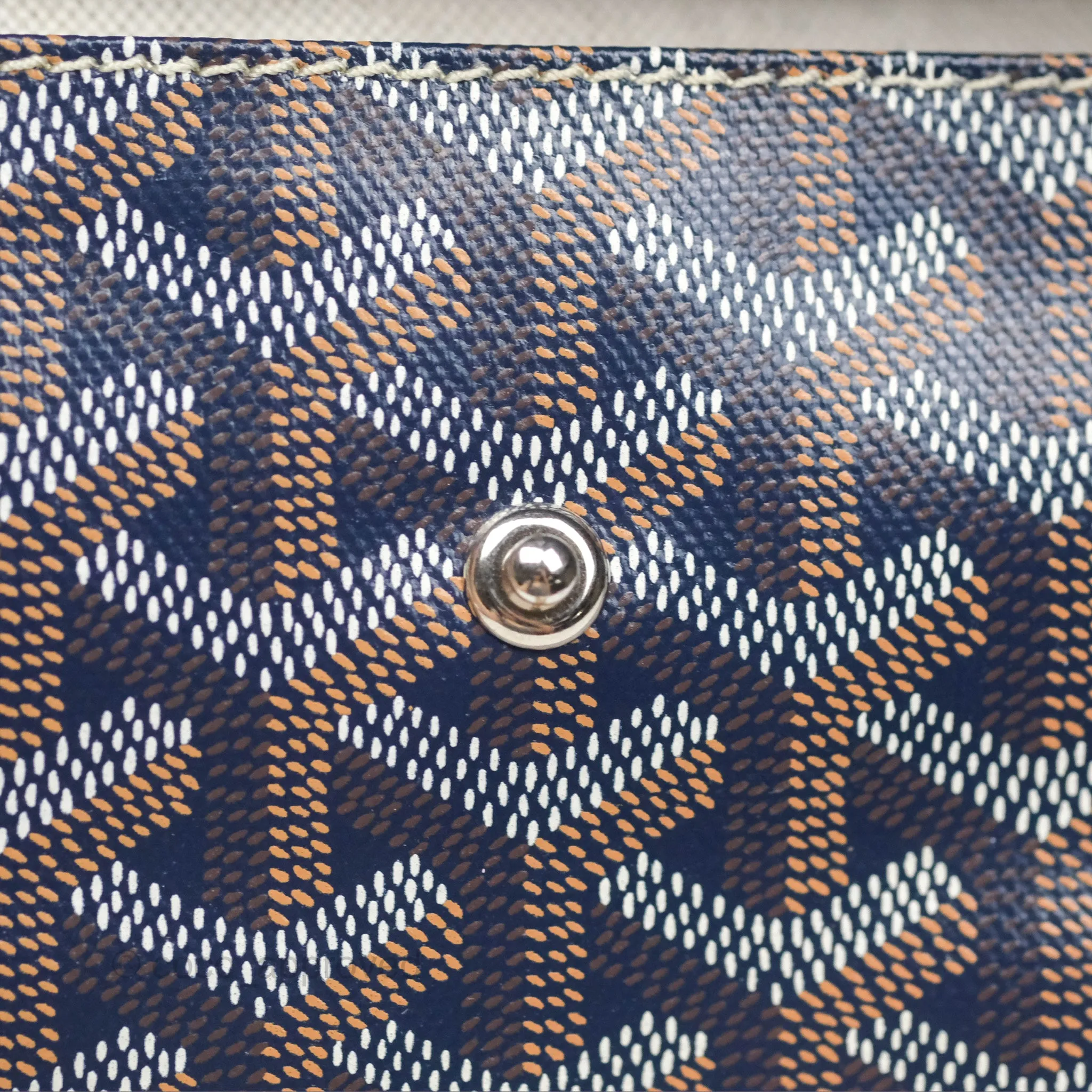 Goyard St Louis Tote PM Navy
