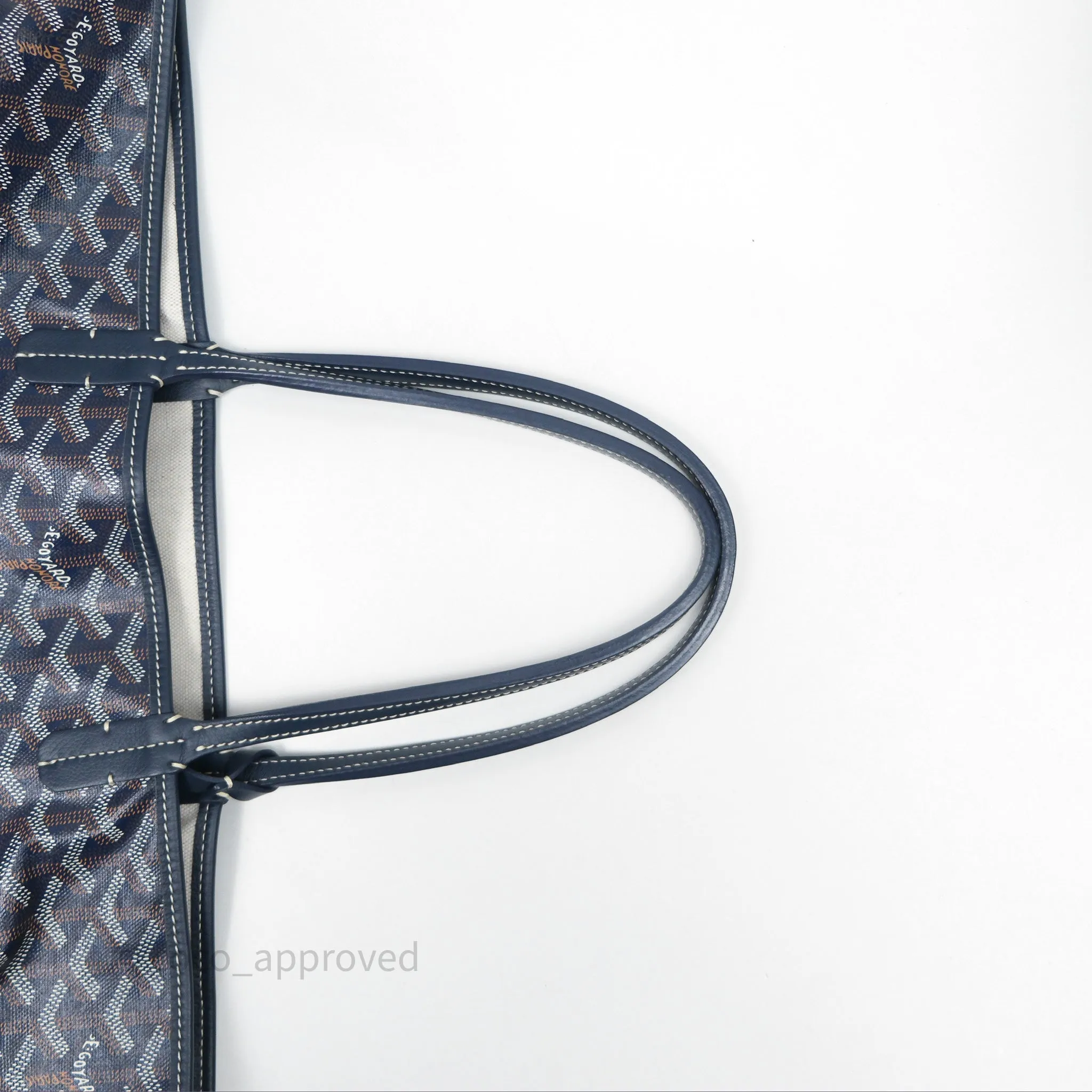 Goyard St Louis Tote PM Navy
