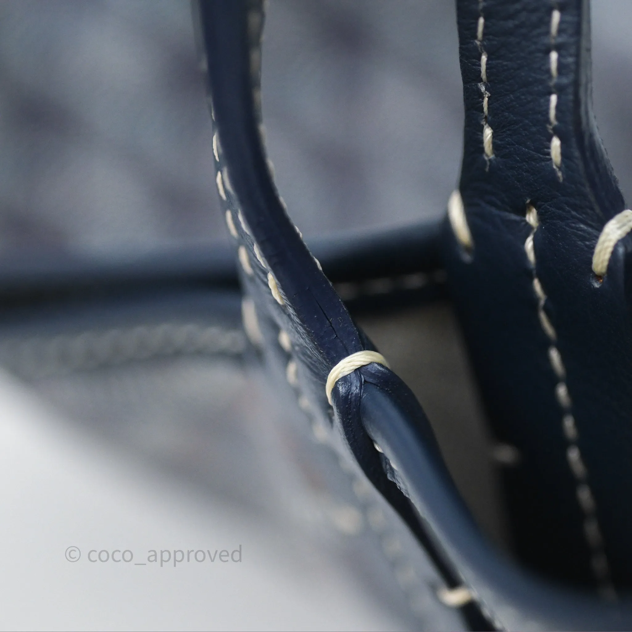 Goyard St Louis Tote PM Navy