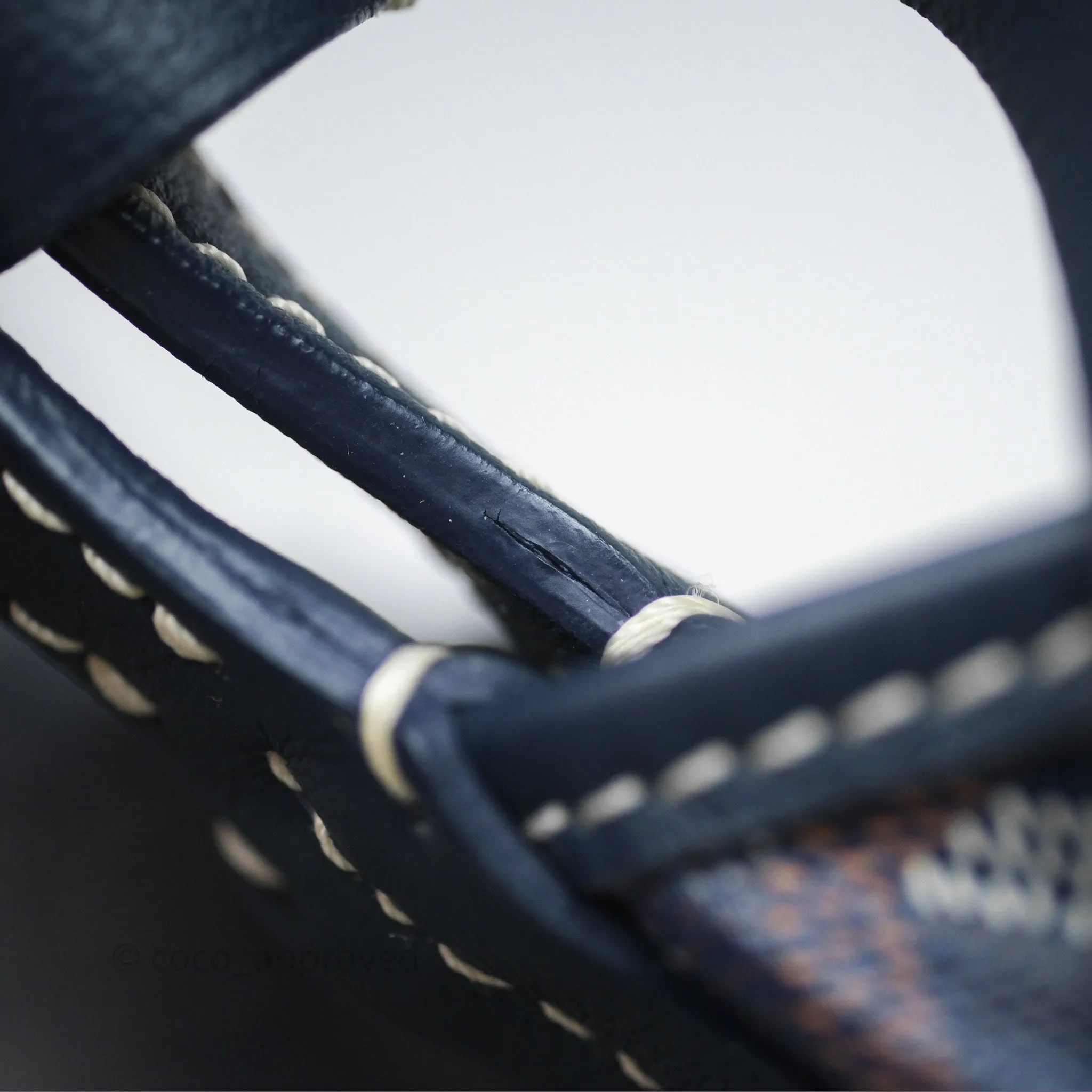 Goyard St Louis Tote PM Navy