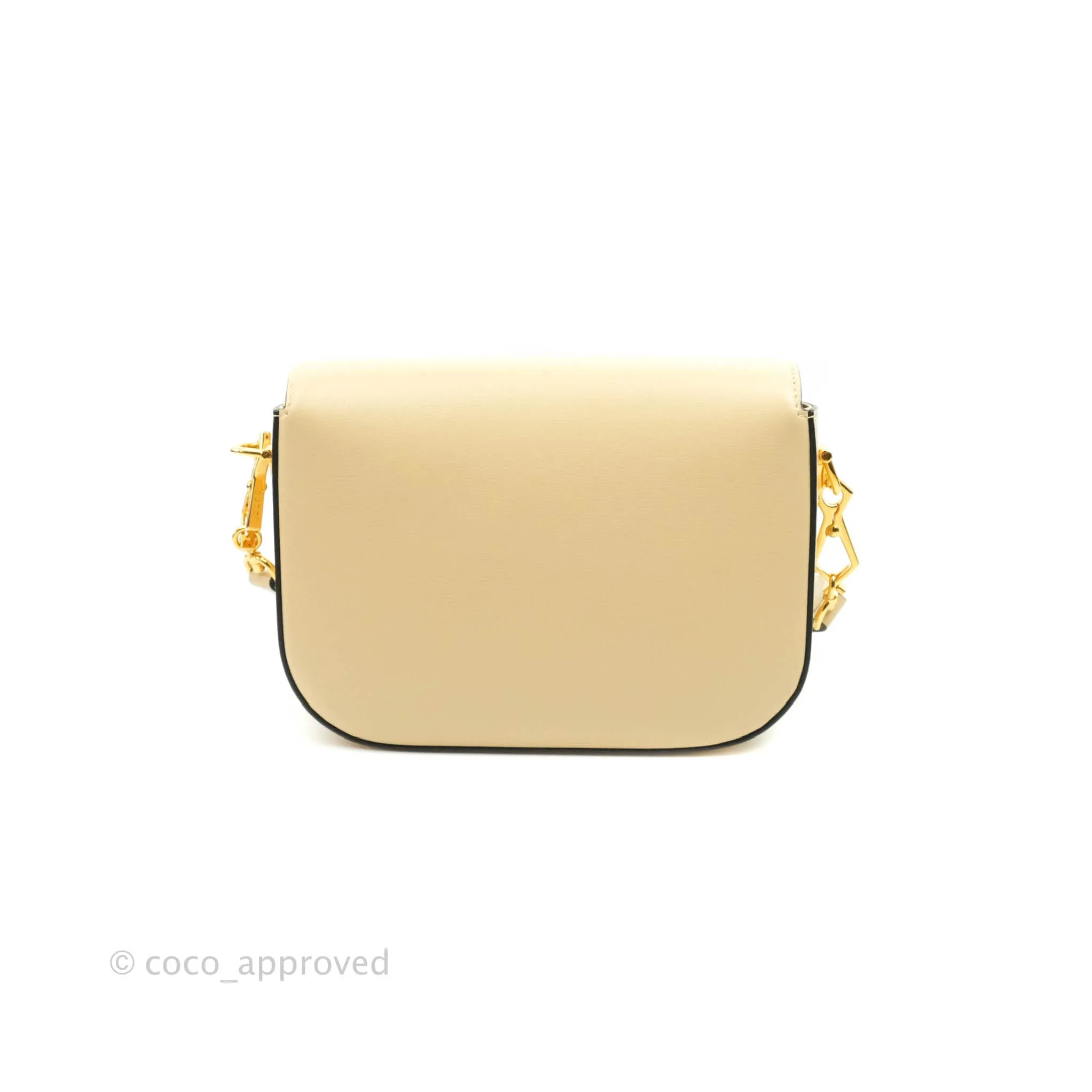 Gucci 1955 Horsebit Mini Shoulder Bag Beige Calfskin Gold Hardware