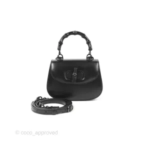 Gucci Bamboo 1947 Mini Top Handle Bag Black