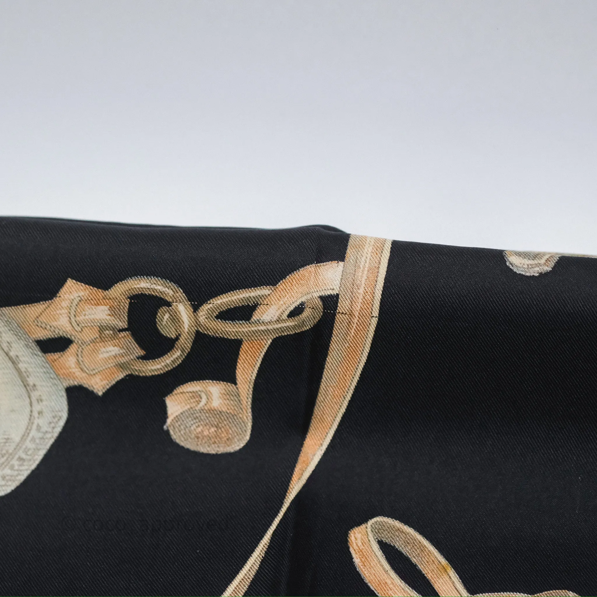 Gucci Bird Printed Scarf Seta Dark Red