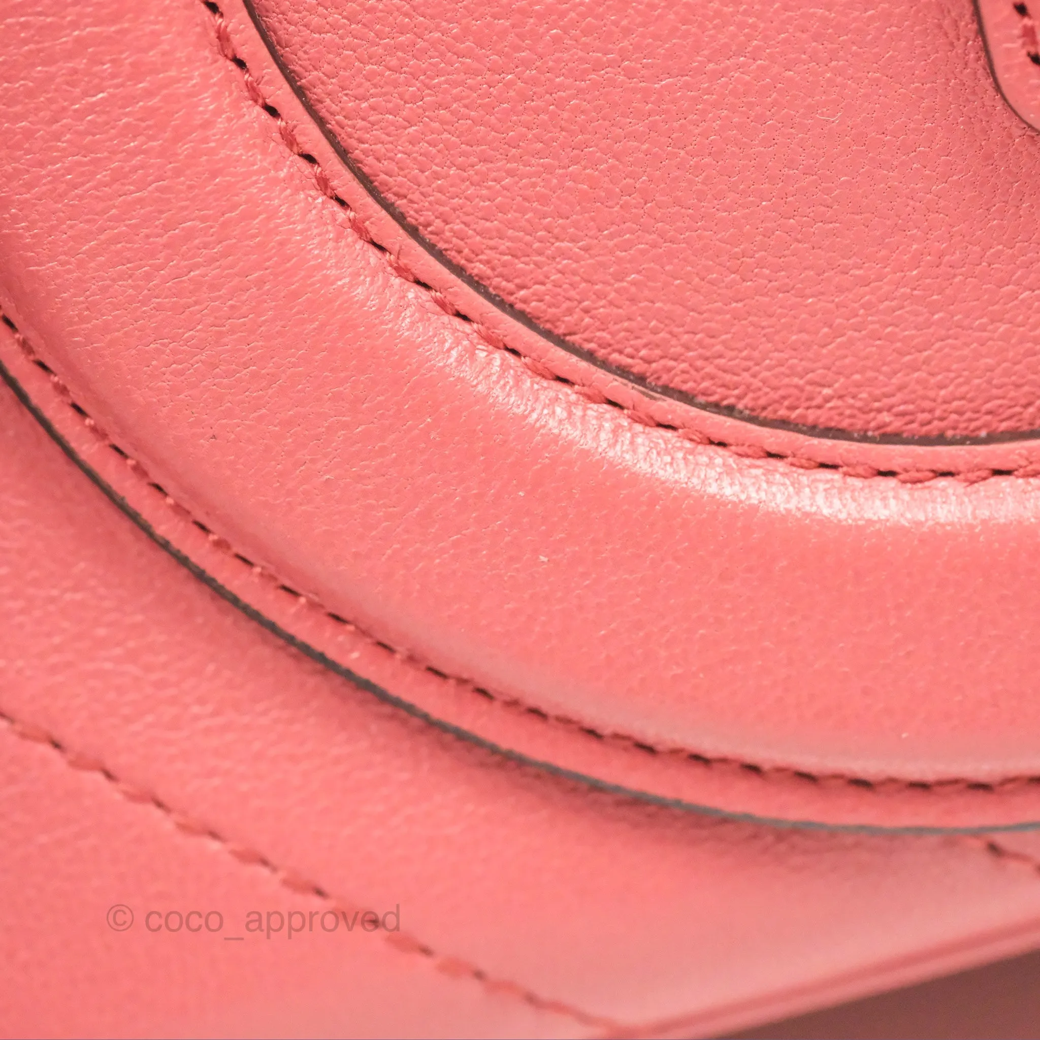 Gucci Blondie Top Handle Bag Pink Leather