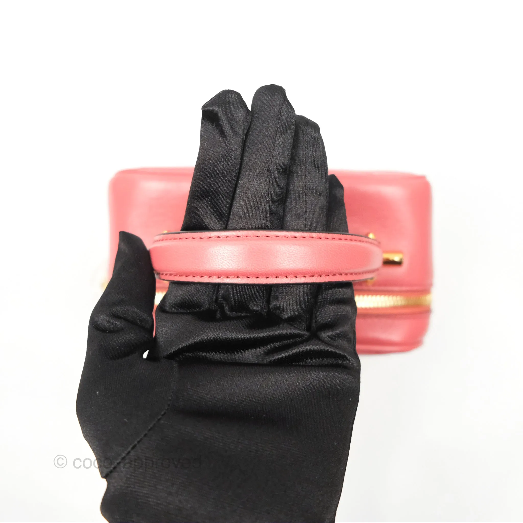 Gucci Blondie Top Handle Bag Pink Leather