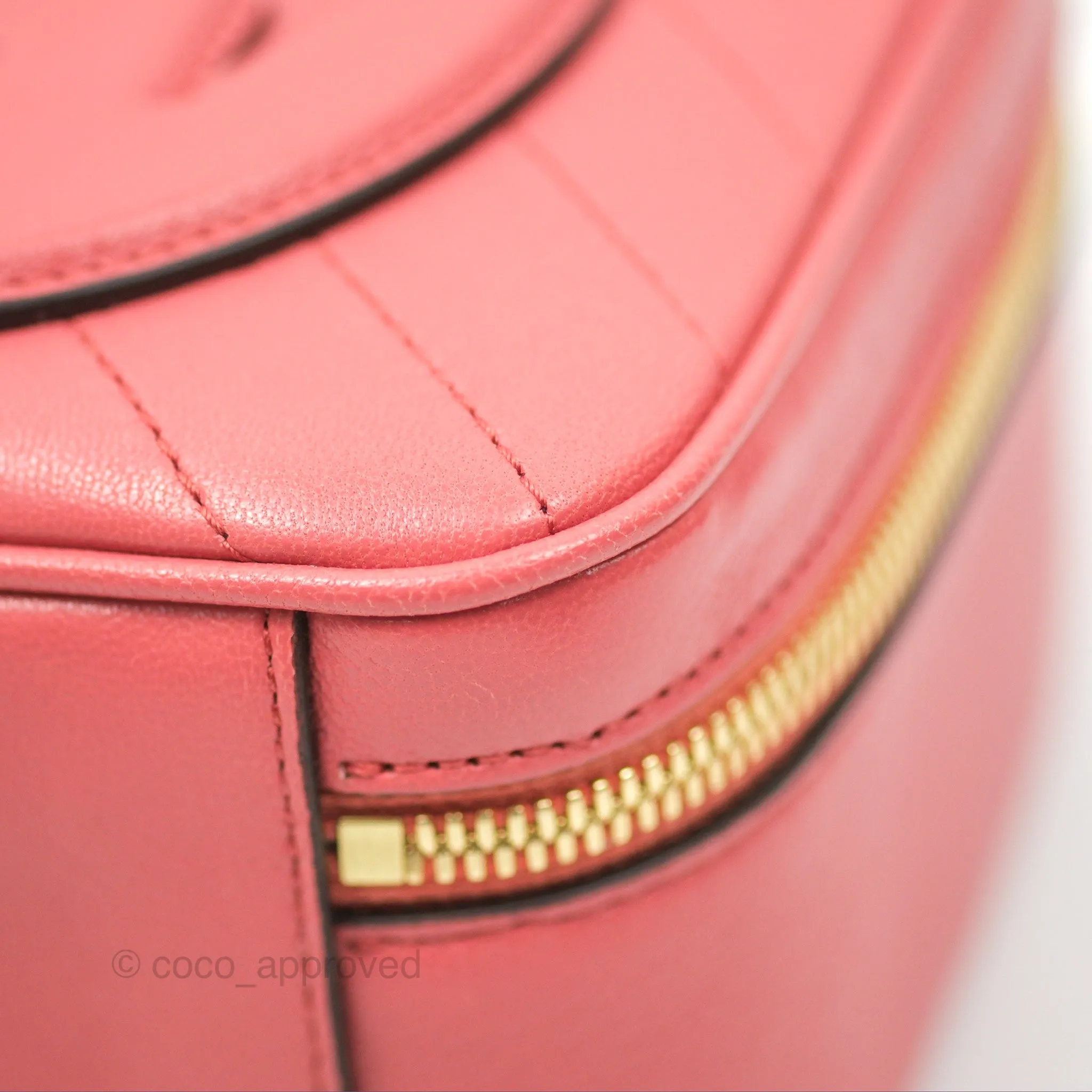 Gucci Blondie Top Handle Bag Pink Leather