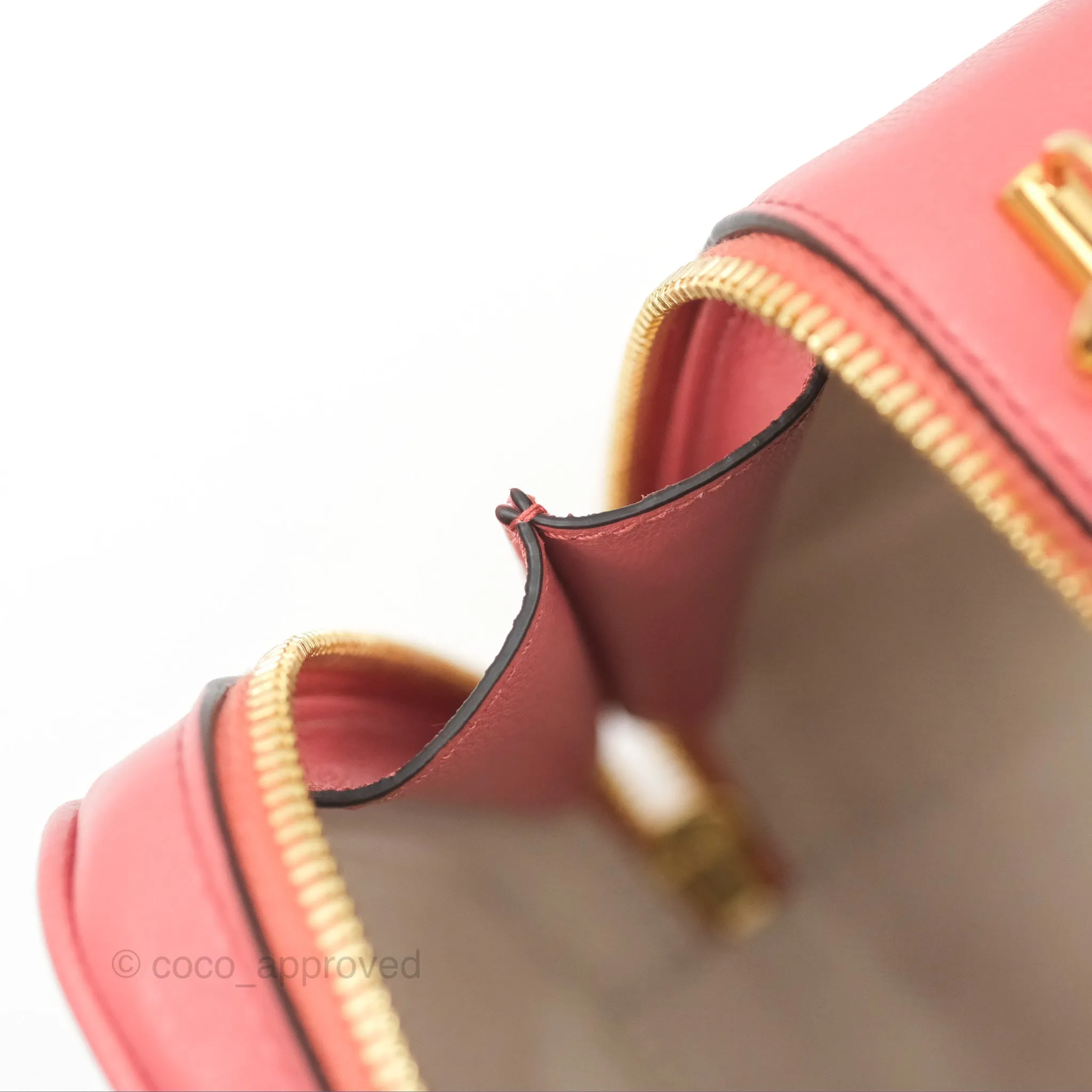 Gucci Blondie Top Handle Bag Pink Leather