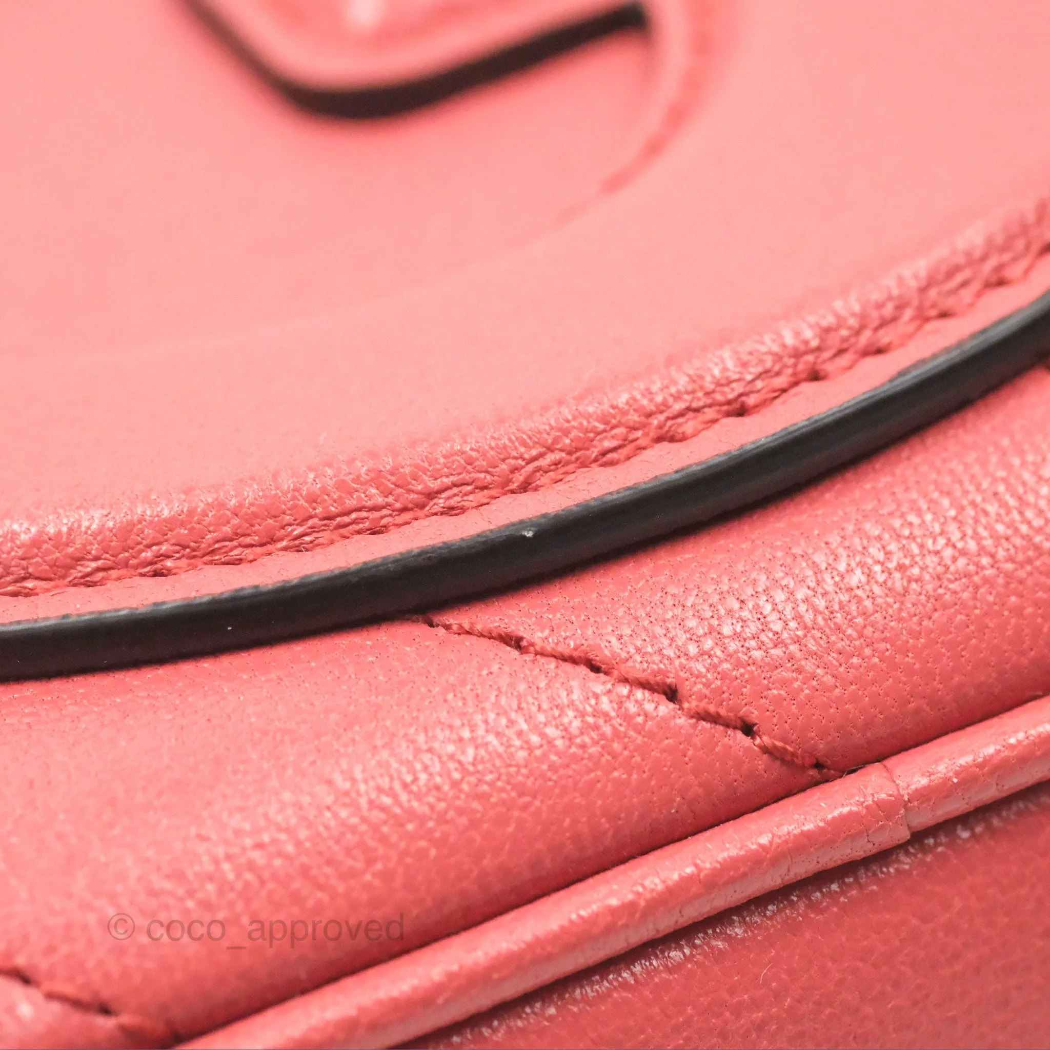 Gucci Blondie Top Handle Bag Pink Leather