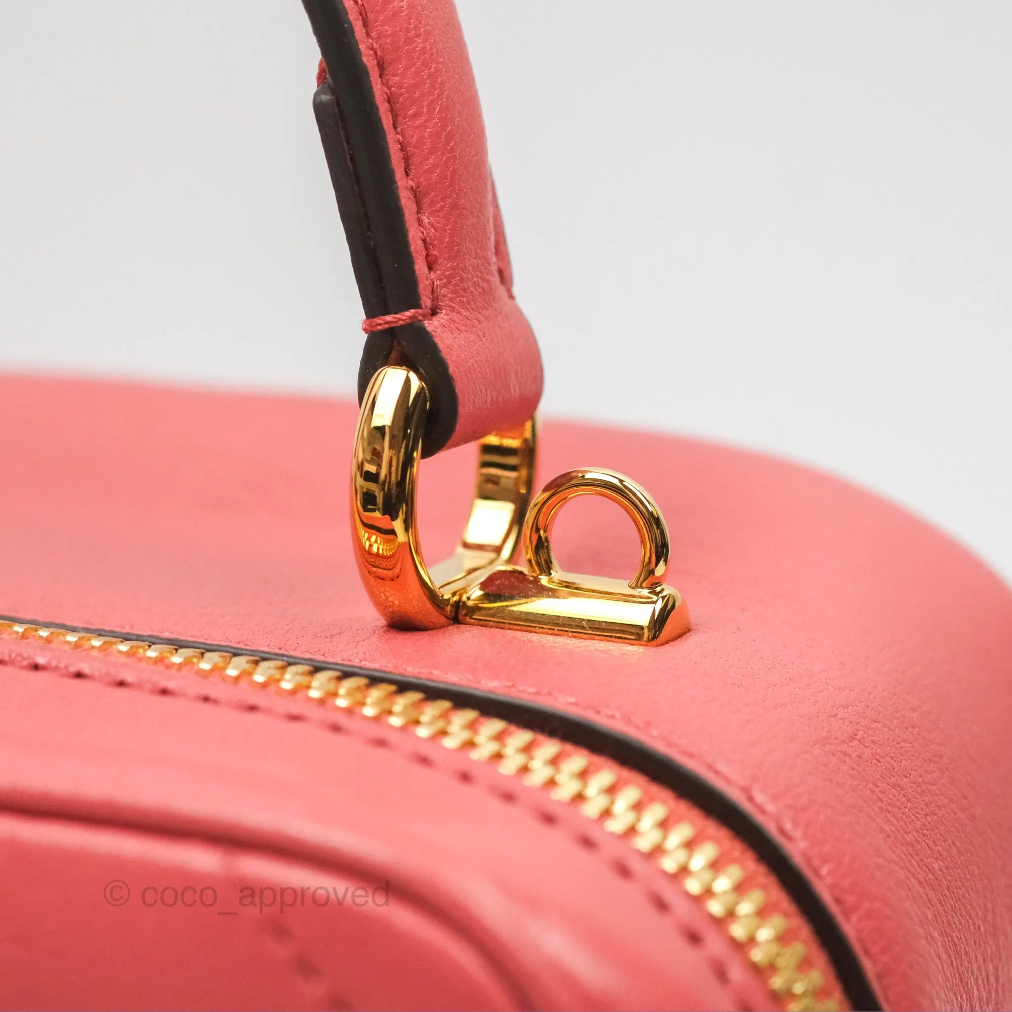Gucci Blondie Top Handle Bag Pink Leather