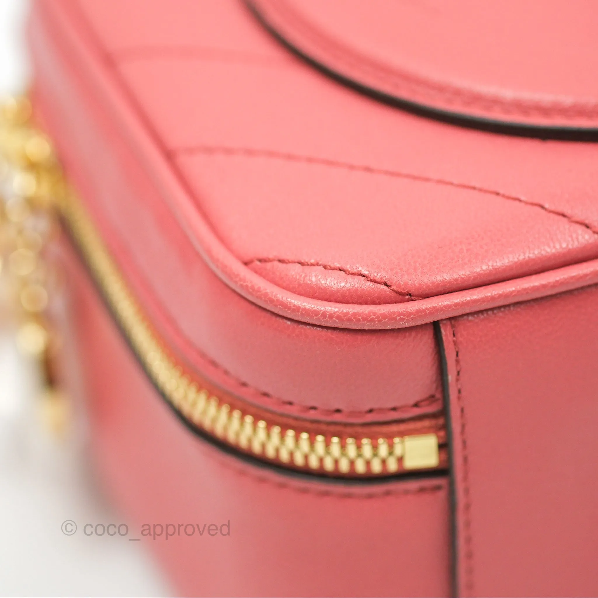Gucci Blondie Top Handle Bag Pink Leather