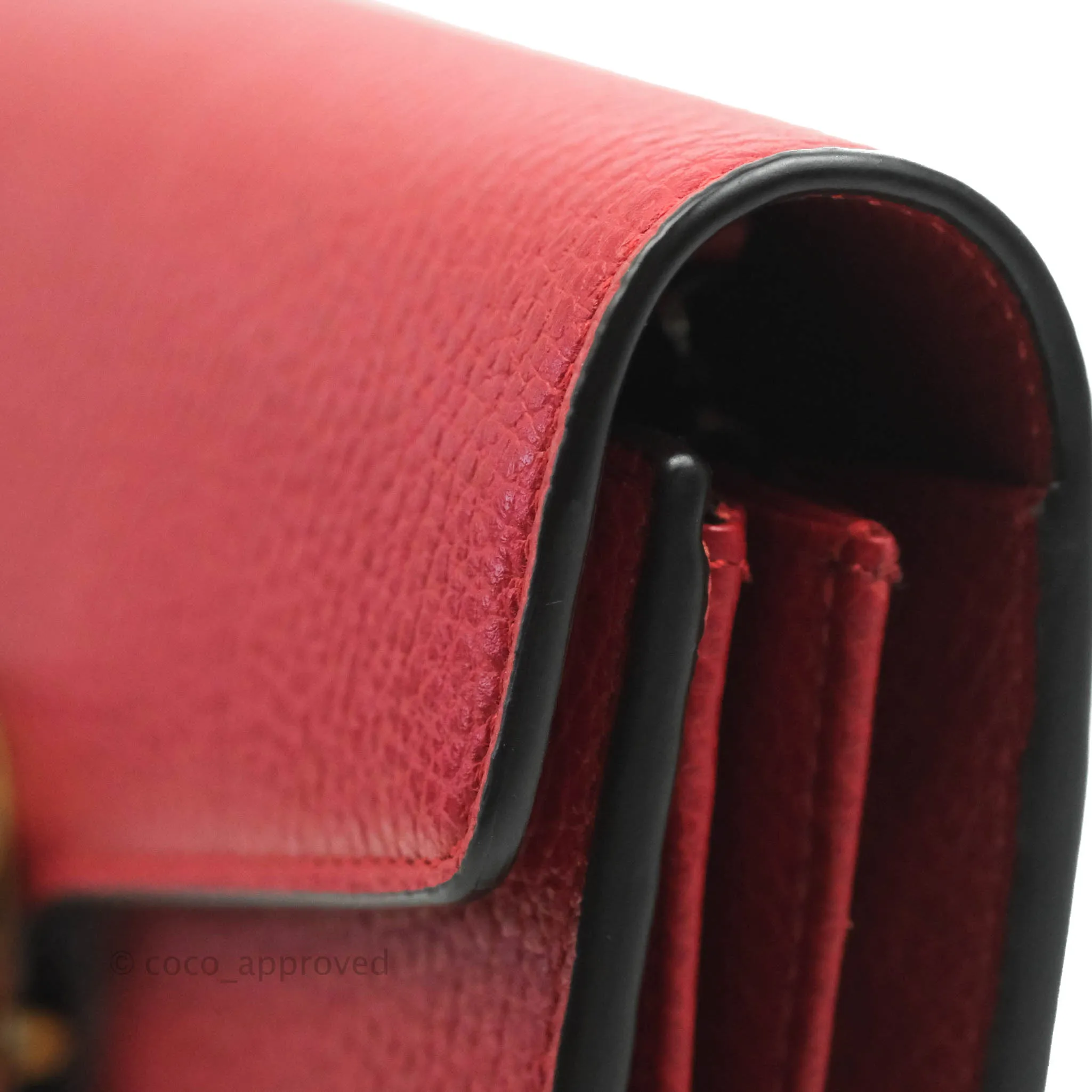 Gucci Calfskin Dionysus Mini Leather Chain Bag Red