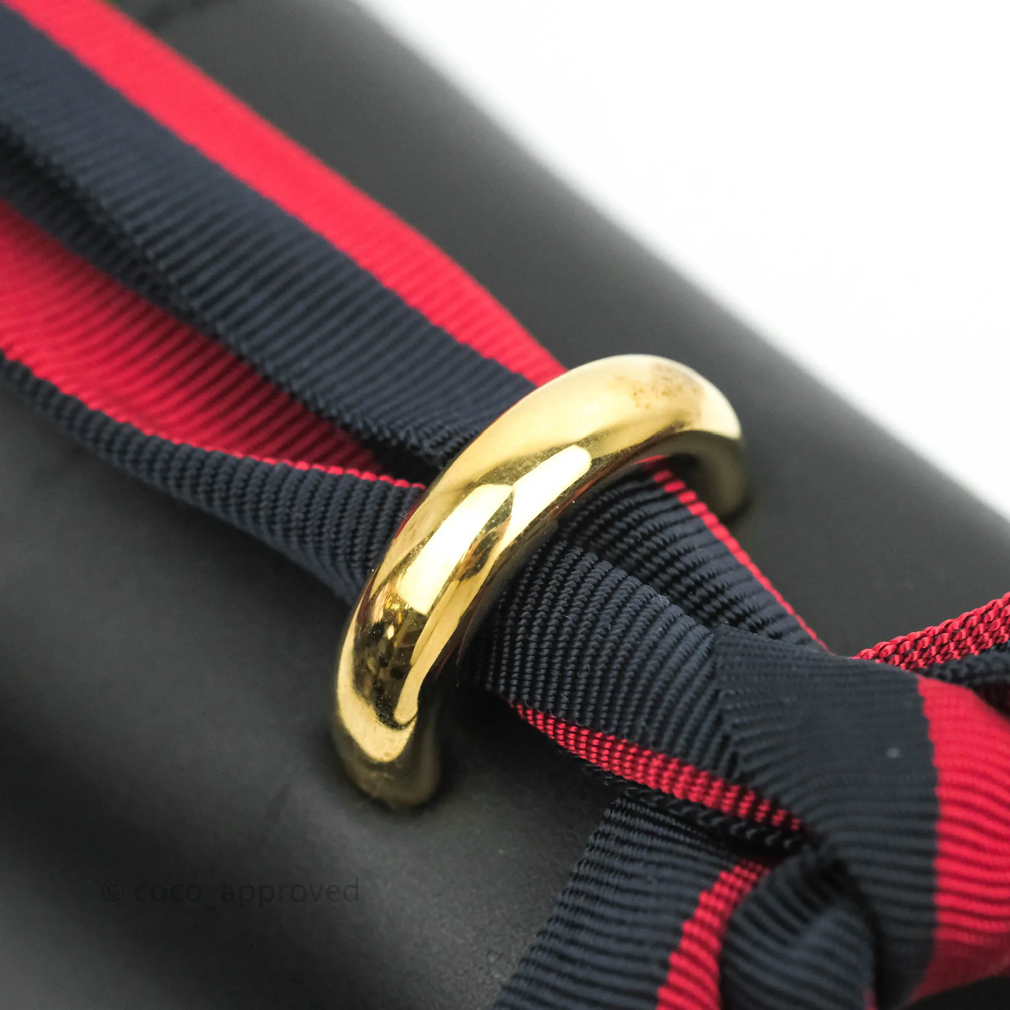 Gucci Calfskin Small Sylvie Shoulder Bag Black