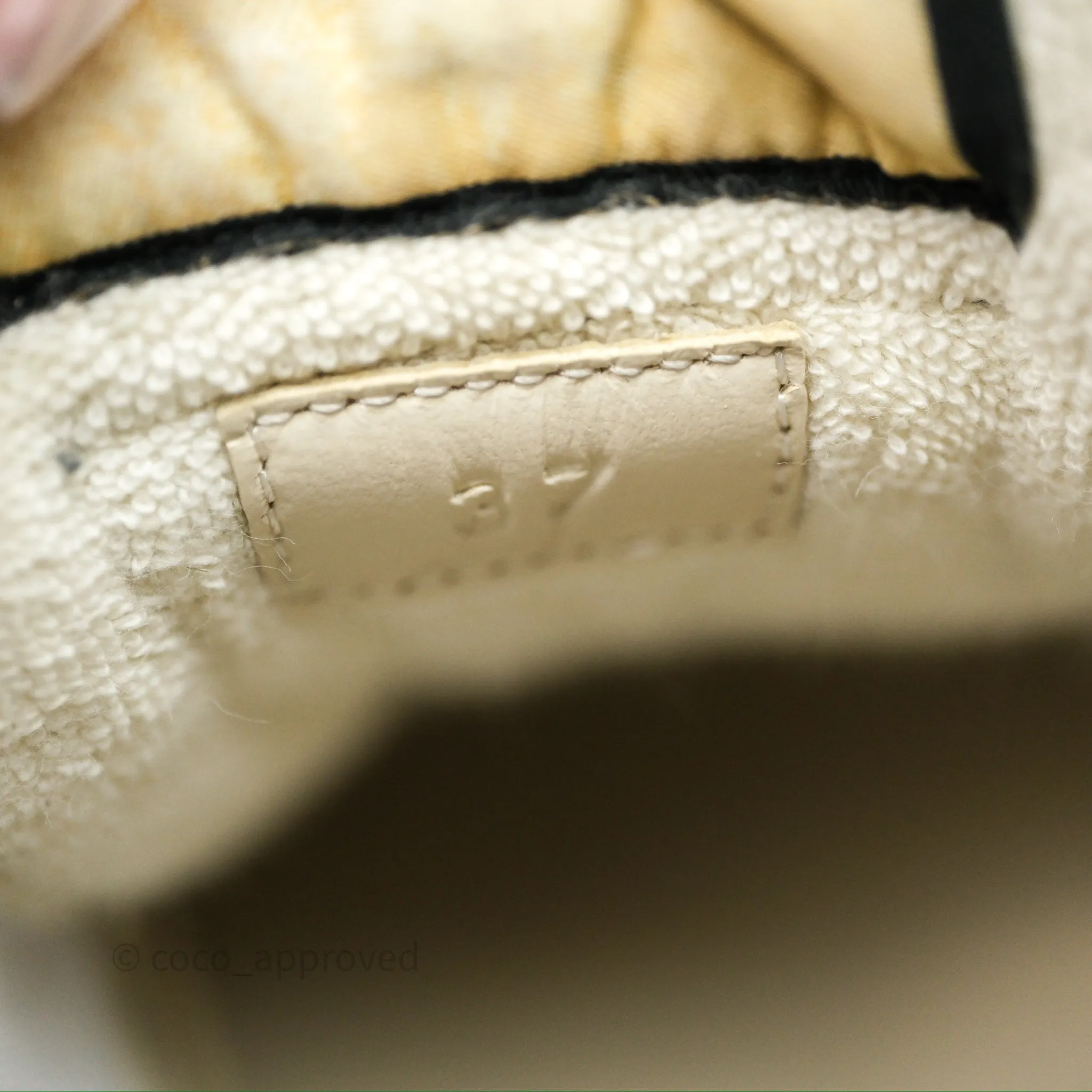 Gucci Crystals Embellished Low Top Sneakers Size 37