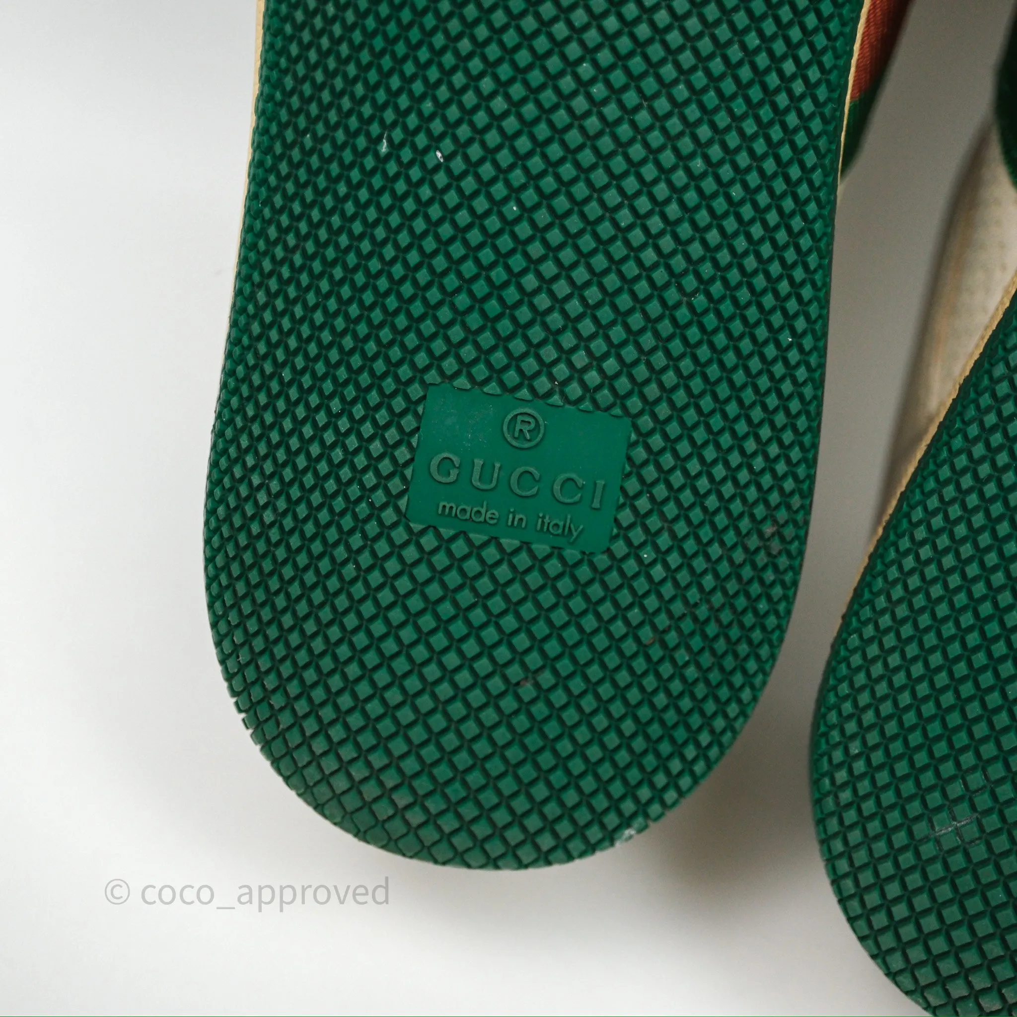 Gucci Crystals Embellished Low Top Sneakers Size 37