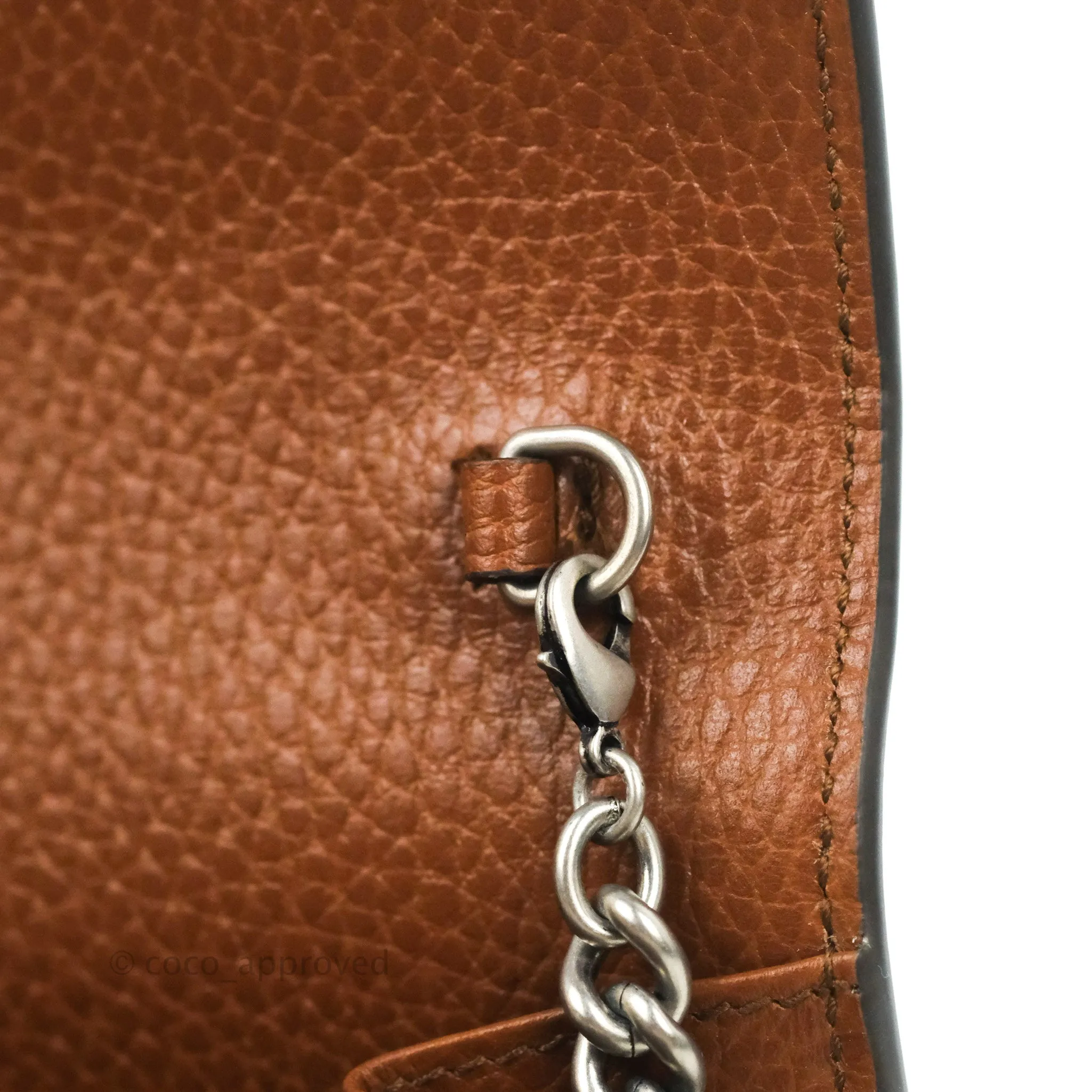 Gucci Denim GG Monogram Mini Dionysus Chain Wallet