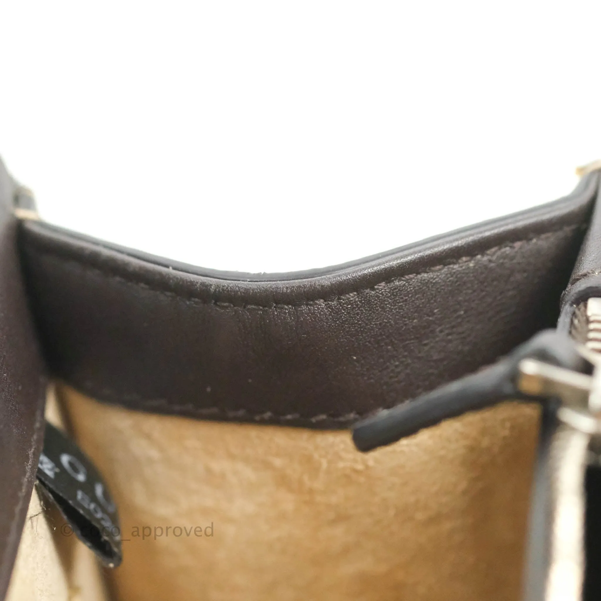 Gucci Dionysus Bamboo Top Handle Bag Embroidered Python Medium