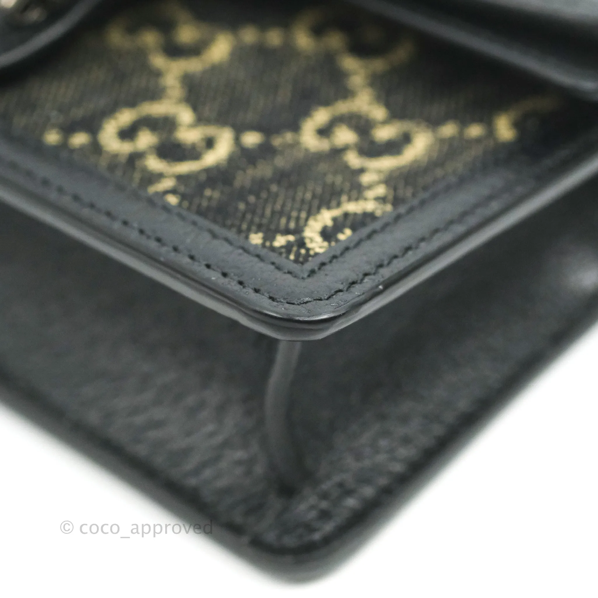Gucci Dionysus GG Super Mini Crossbody Bag Ruthenium Hardware
