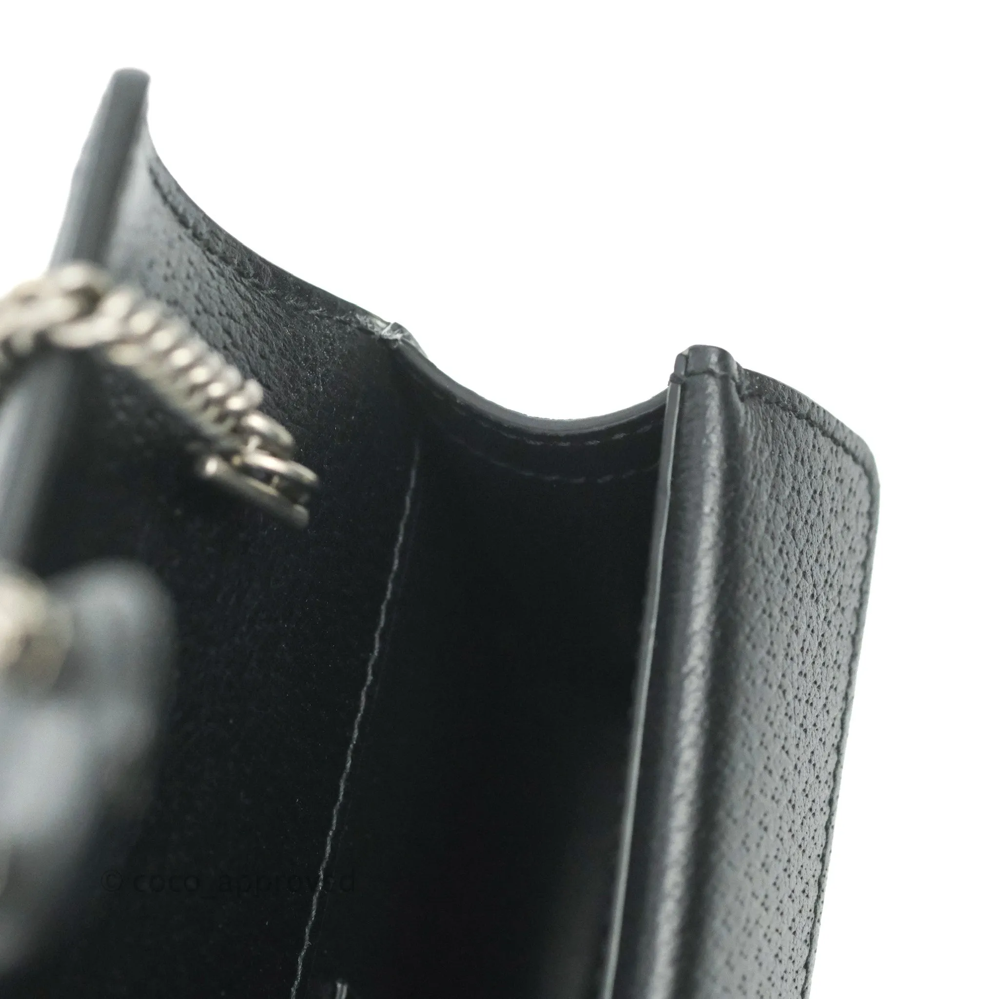 Gucci Dionysus GG Super Mini Crossbody Bag Ruthenium Hardware