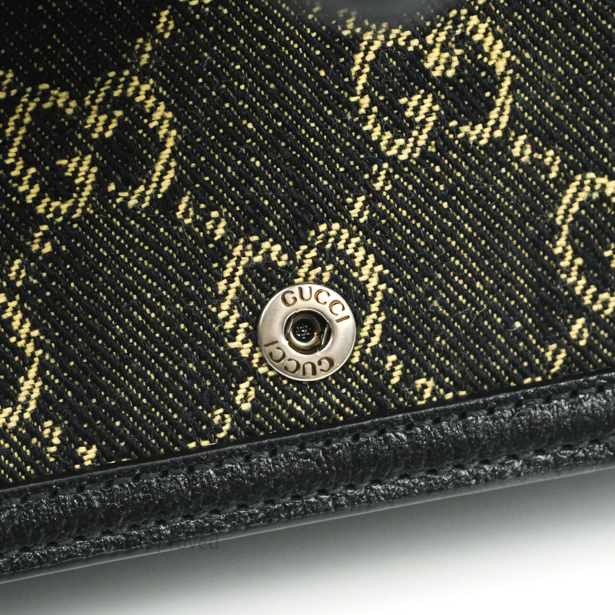 Gucci Dionysus GG Super Mini Crossbody Bag Ruthenium Hardware