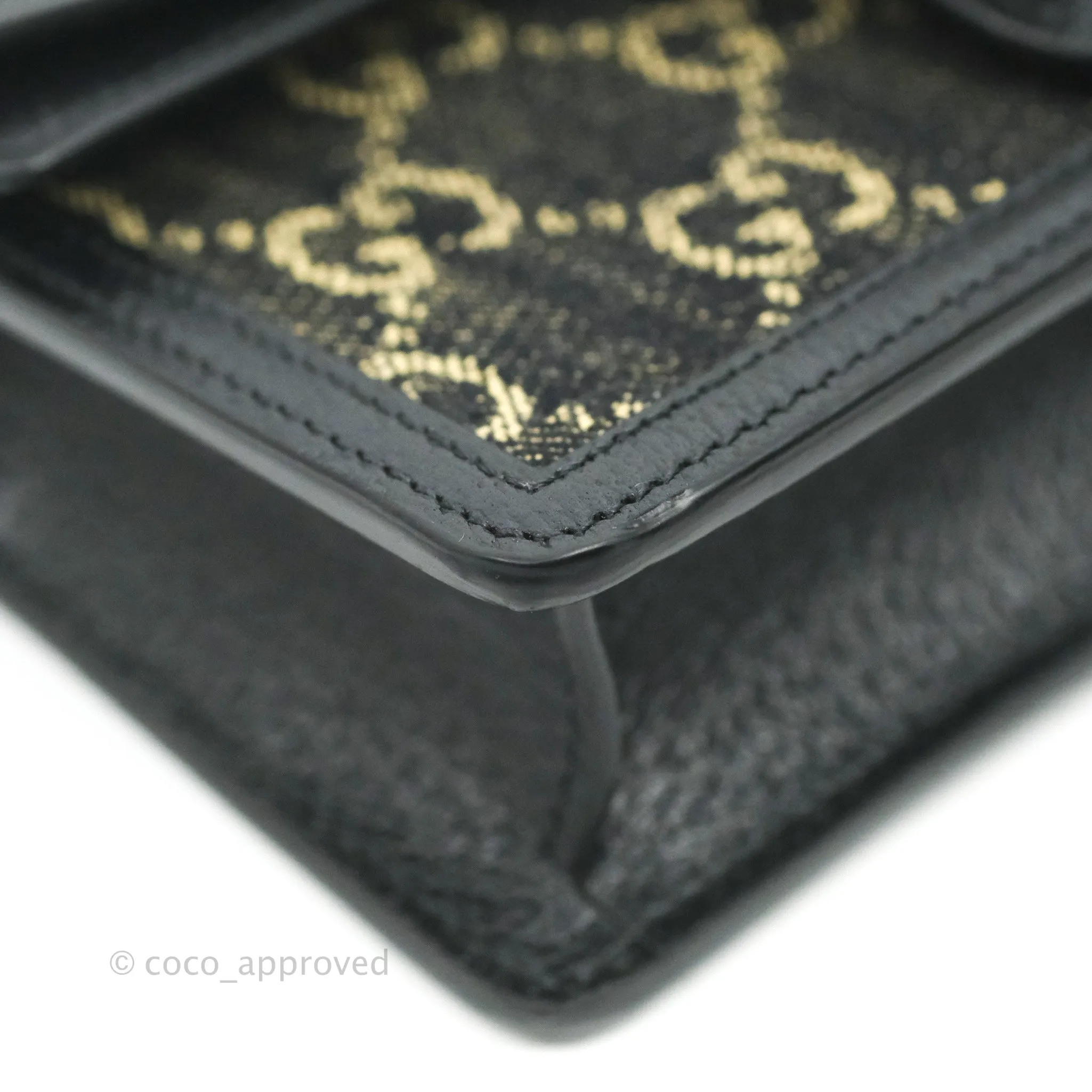 Gucci Dionysus GG Super Mini Crossbody Bag Ruthenium Hardware