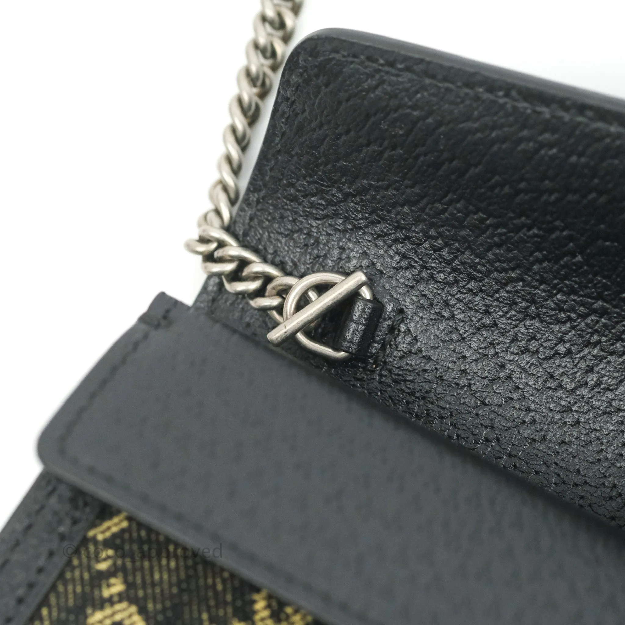Gucci Dionysus GG Super Mini Crossbody Bag Ruthenium Hardware