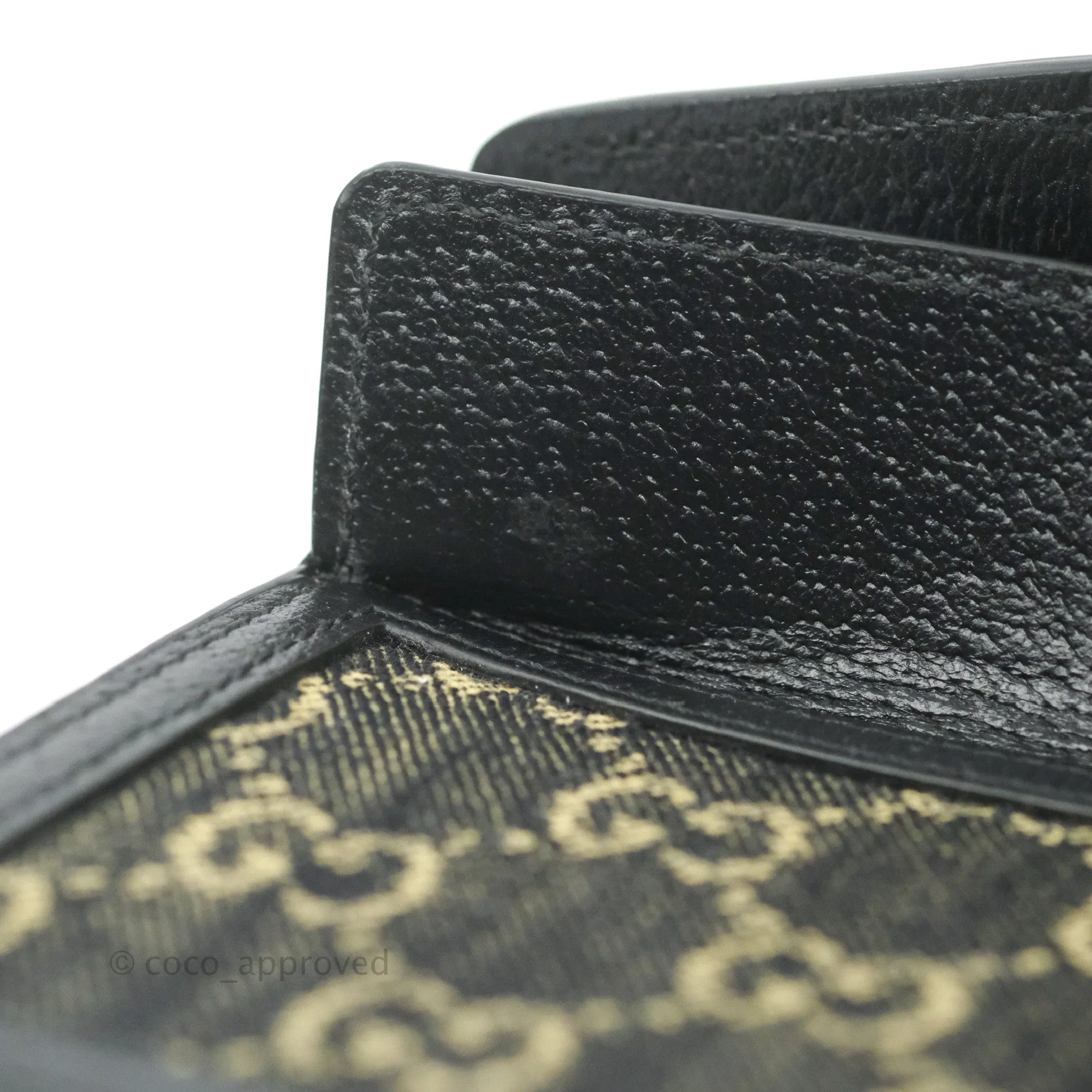 Gucci Dionysus GG Super Mini Crossbody Bag Ruthenium Hardware