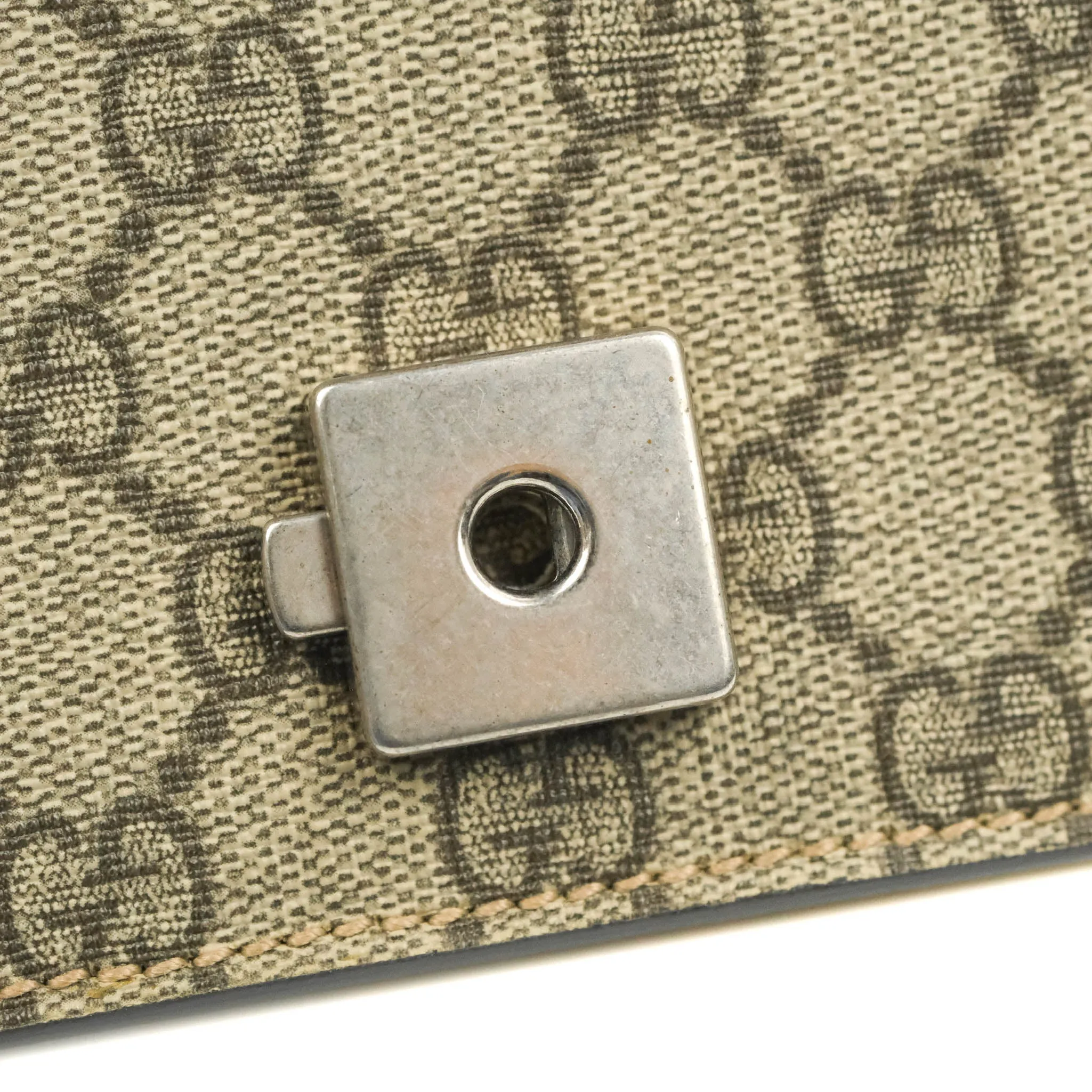 Gucci Dionysus GG Supreme Mini Bag Ruthenium Hardware