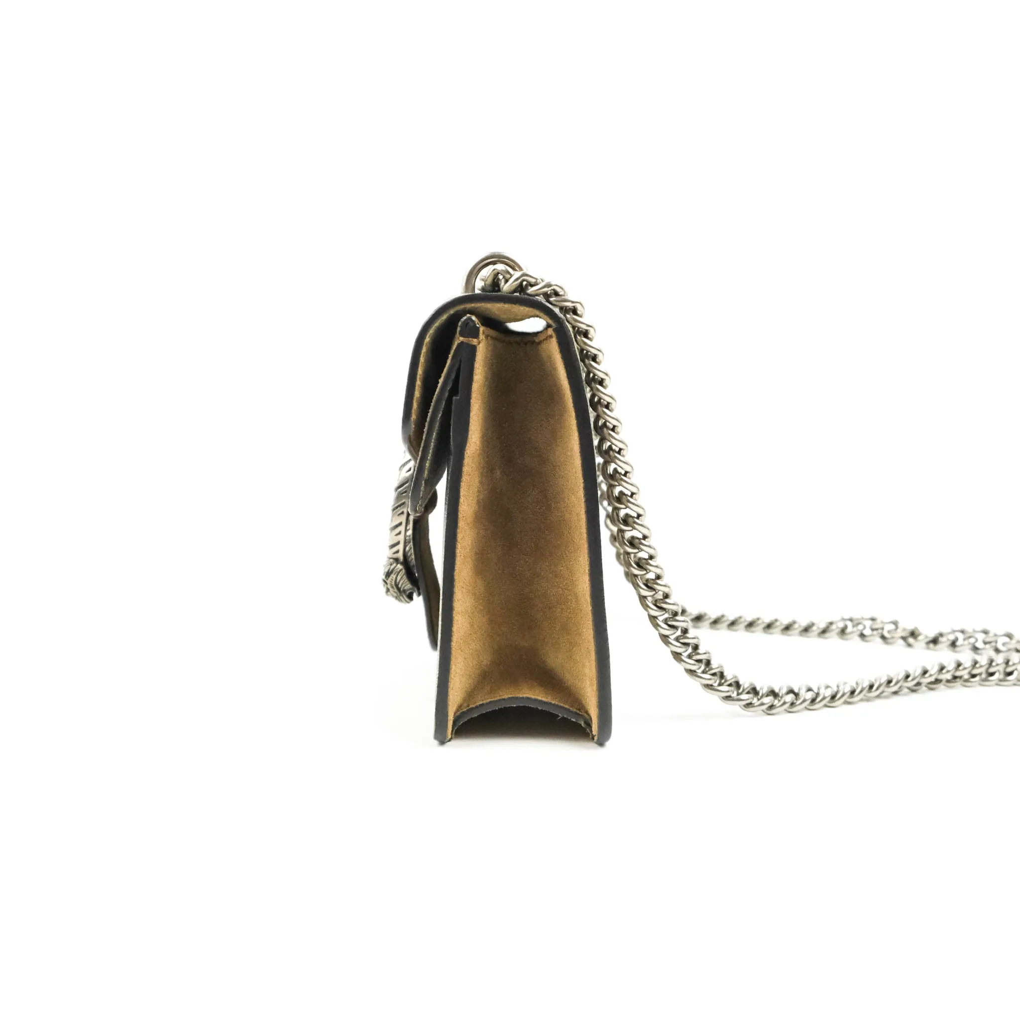 Gucci Dionysus GG Supreme Mini Bag Ruthenium Hardware