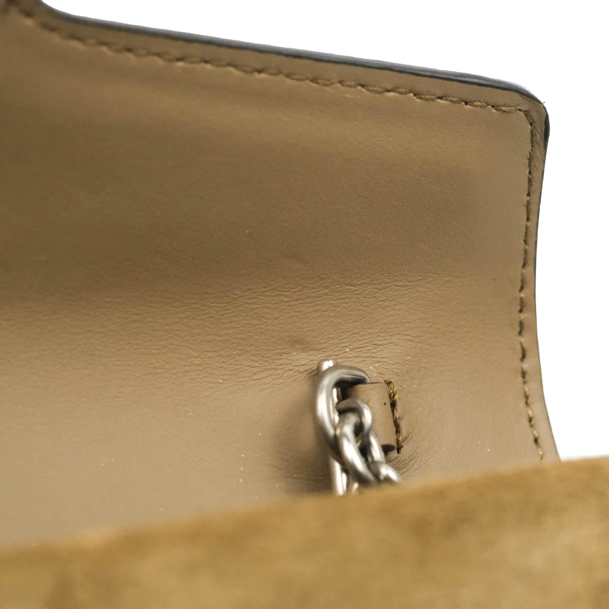 Gucci Dionysus GG Supreme Super Mini Crossbody Bag Ruthenium Hardware