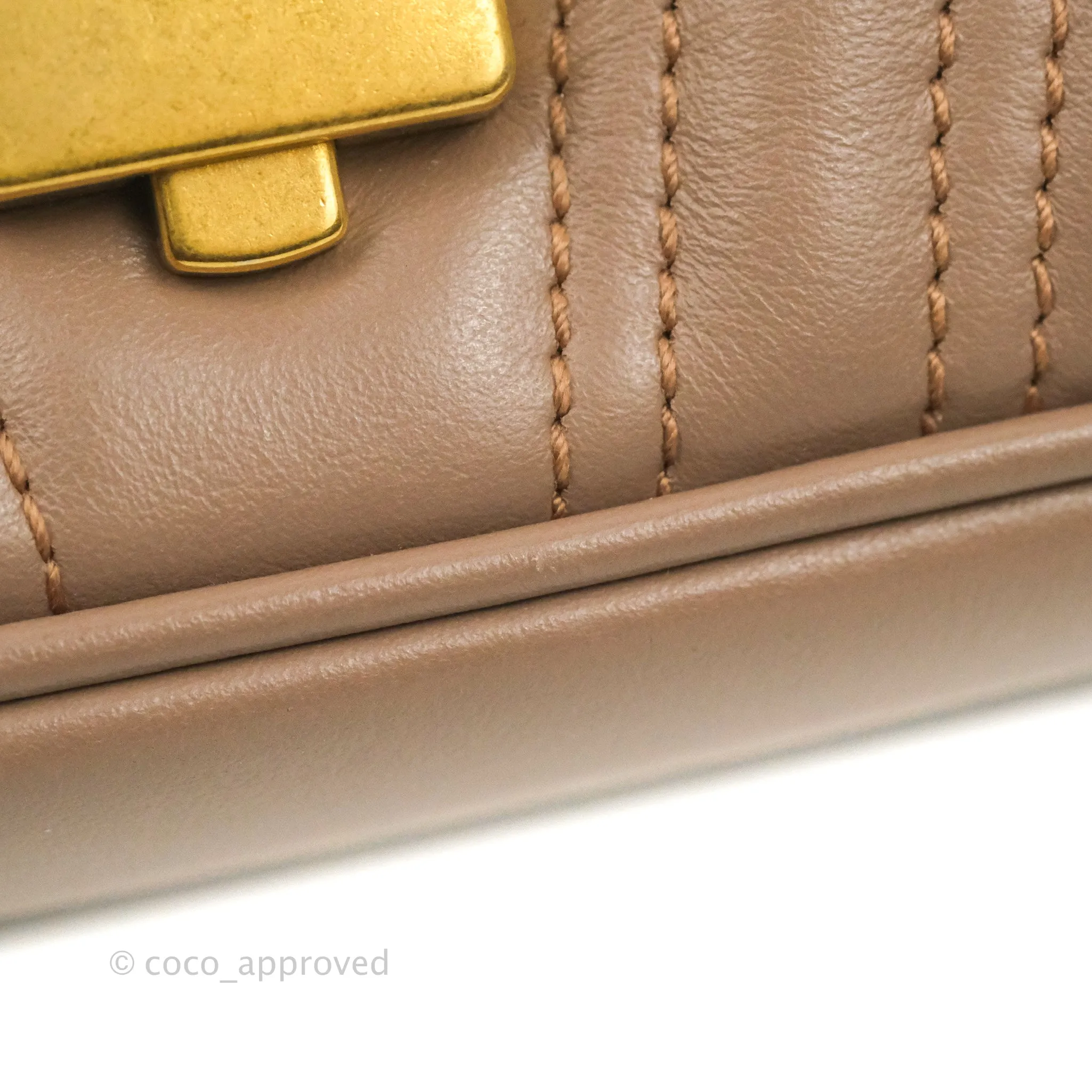 Gucci GG Marmont Matelass Leather Small Bag Dusty Pink