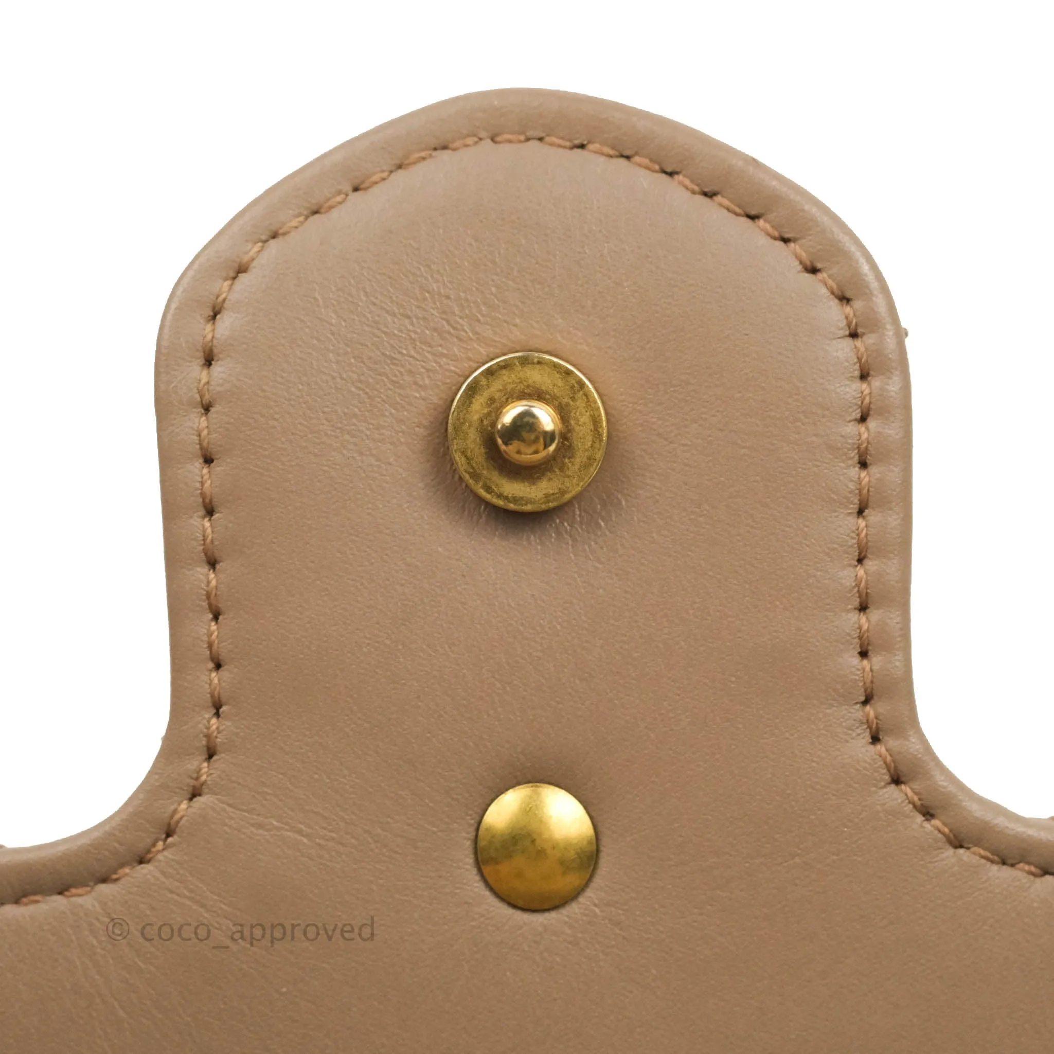 Gucci GG Marmont Matelass Leather Super Mini Bag Dusty Pink