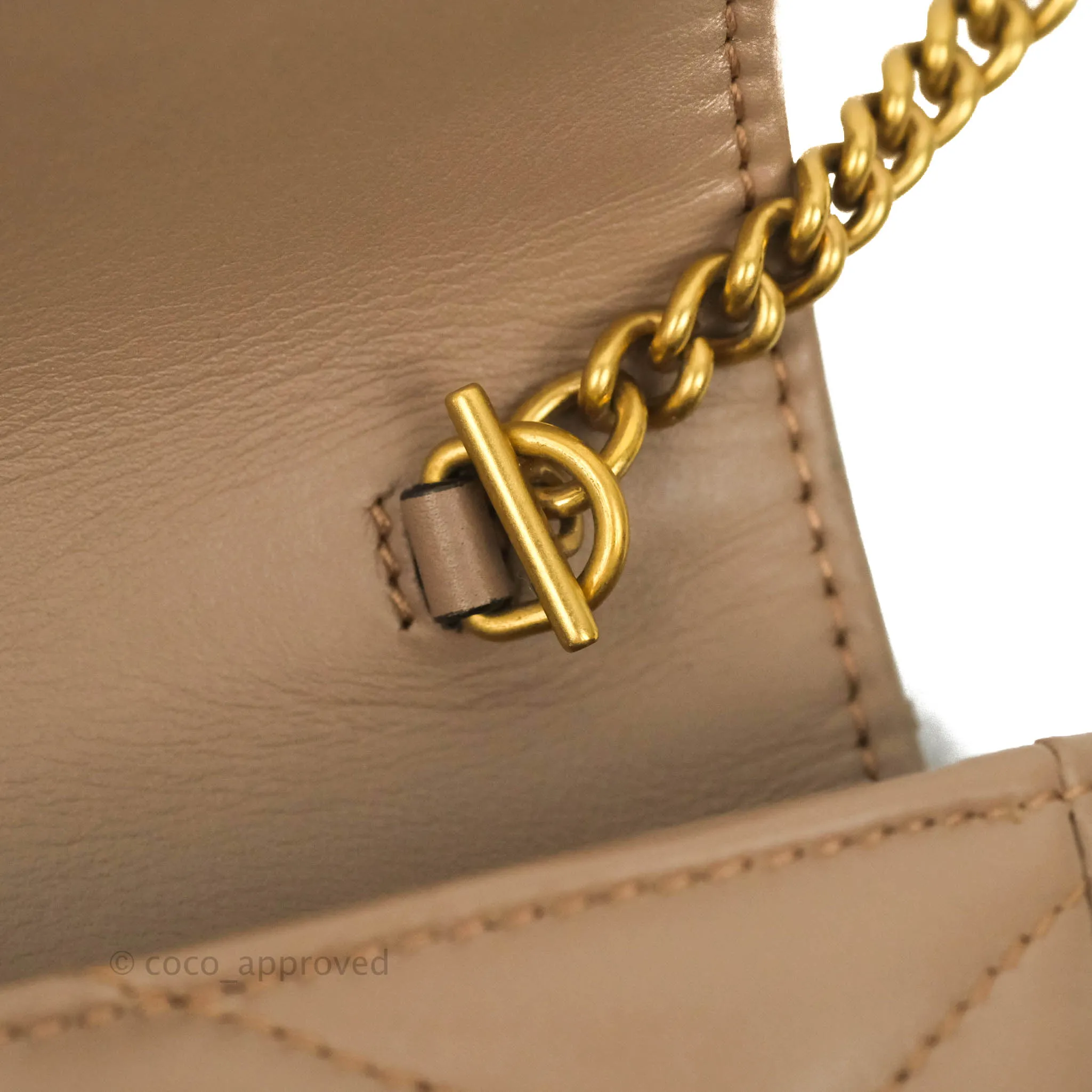 Gucci GG Marmont Matelass Leather Super Mini Bag Dusty Pink