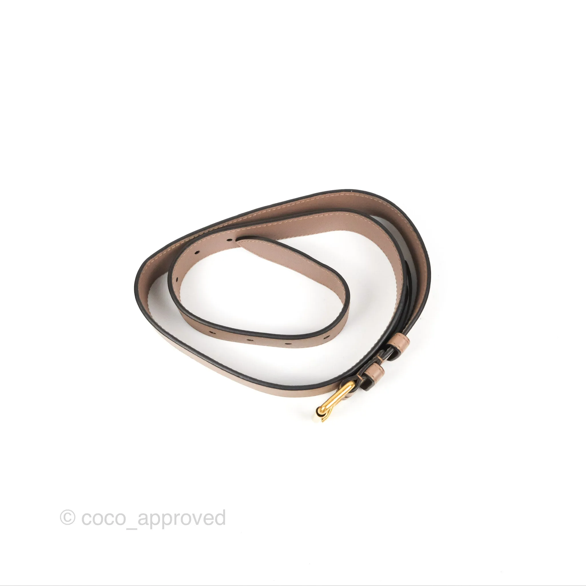 Gucci GG Marmont Matelass Oval Belt Bag Dusty Pink