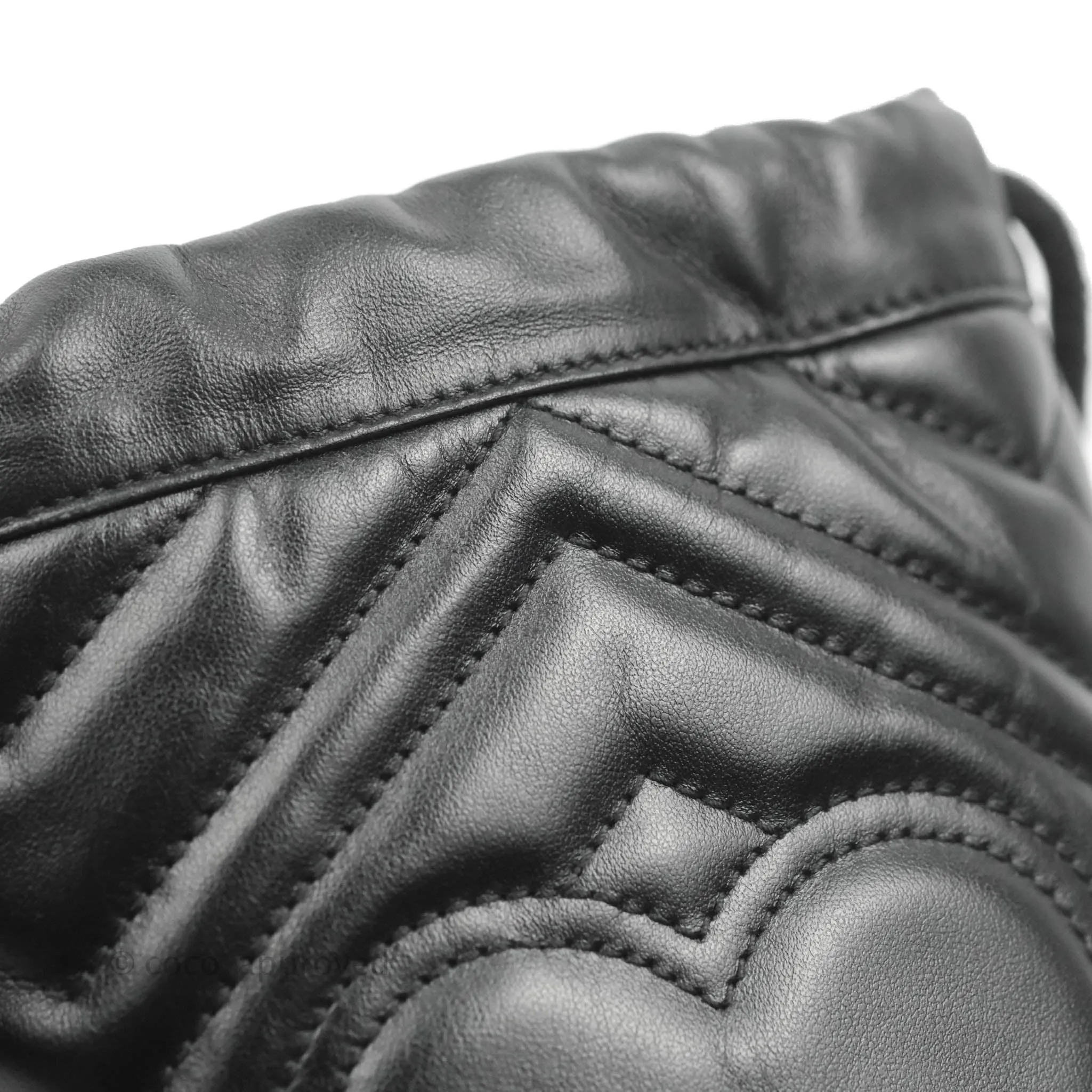 Gucci GG Marmont Mini Leather Bucket Bag Black