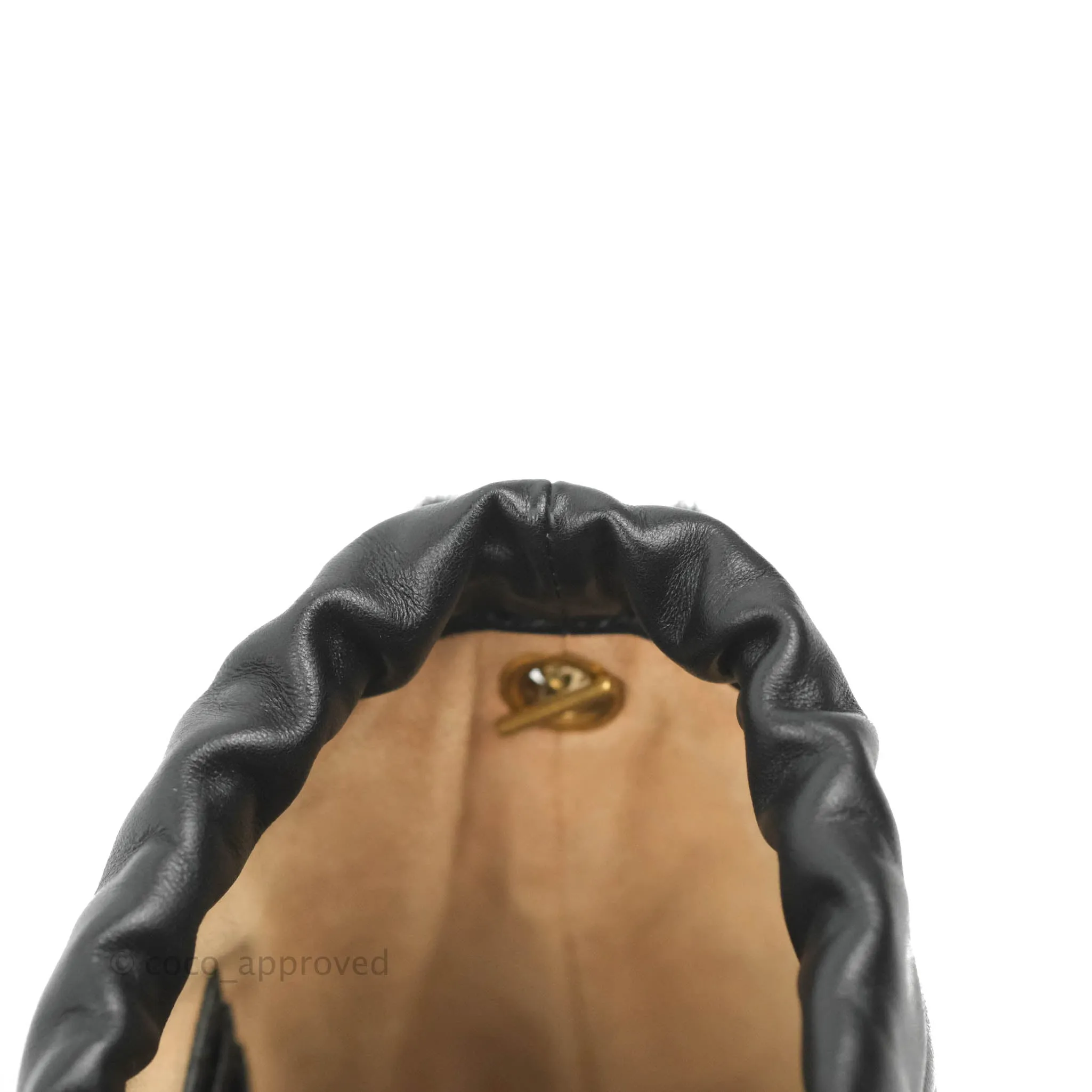 Gucci GG Marmont Mini Leather Bucket Bag Black