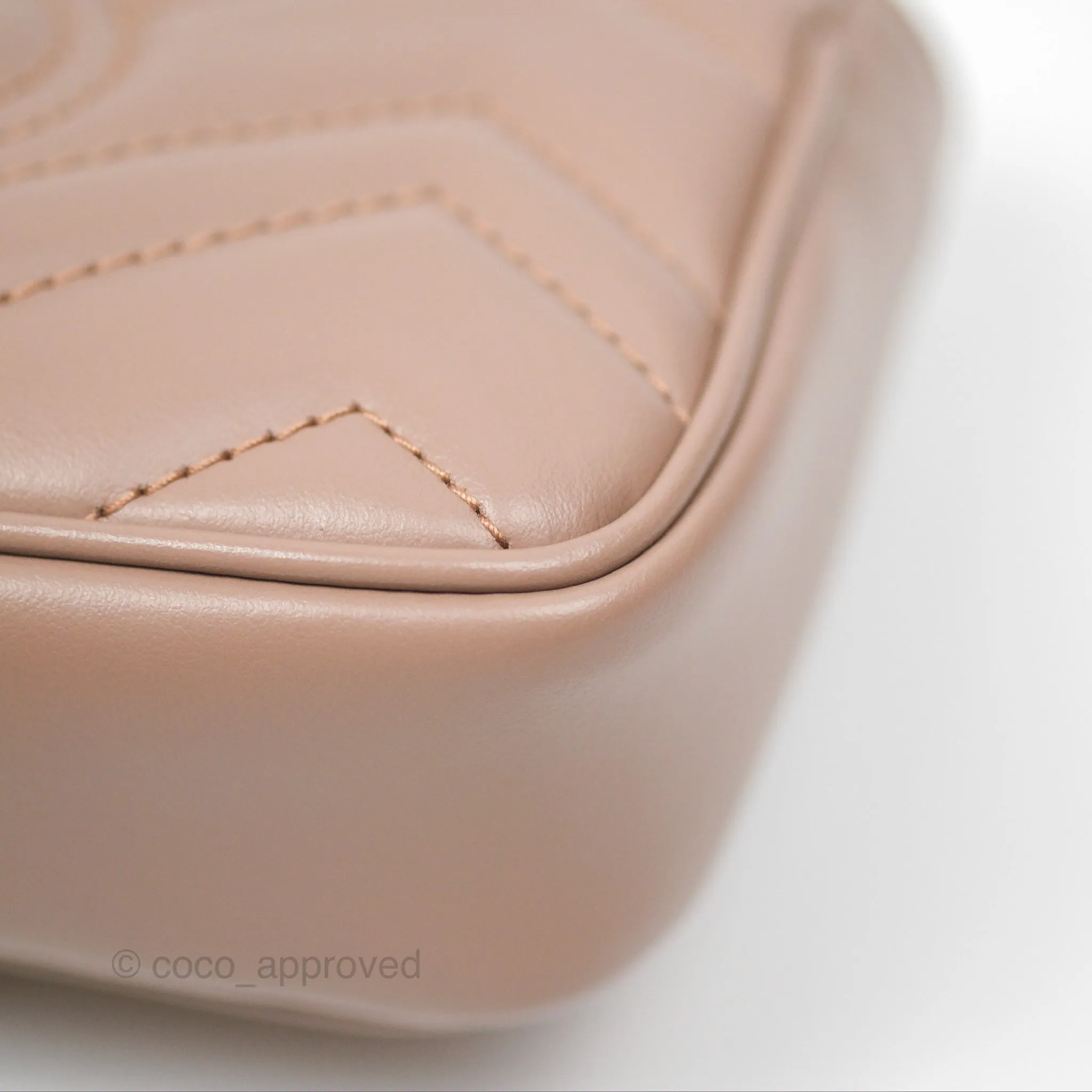 Gucci GG Marmont Super Mini Bag Dusty Pink