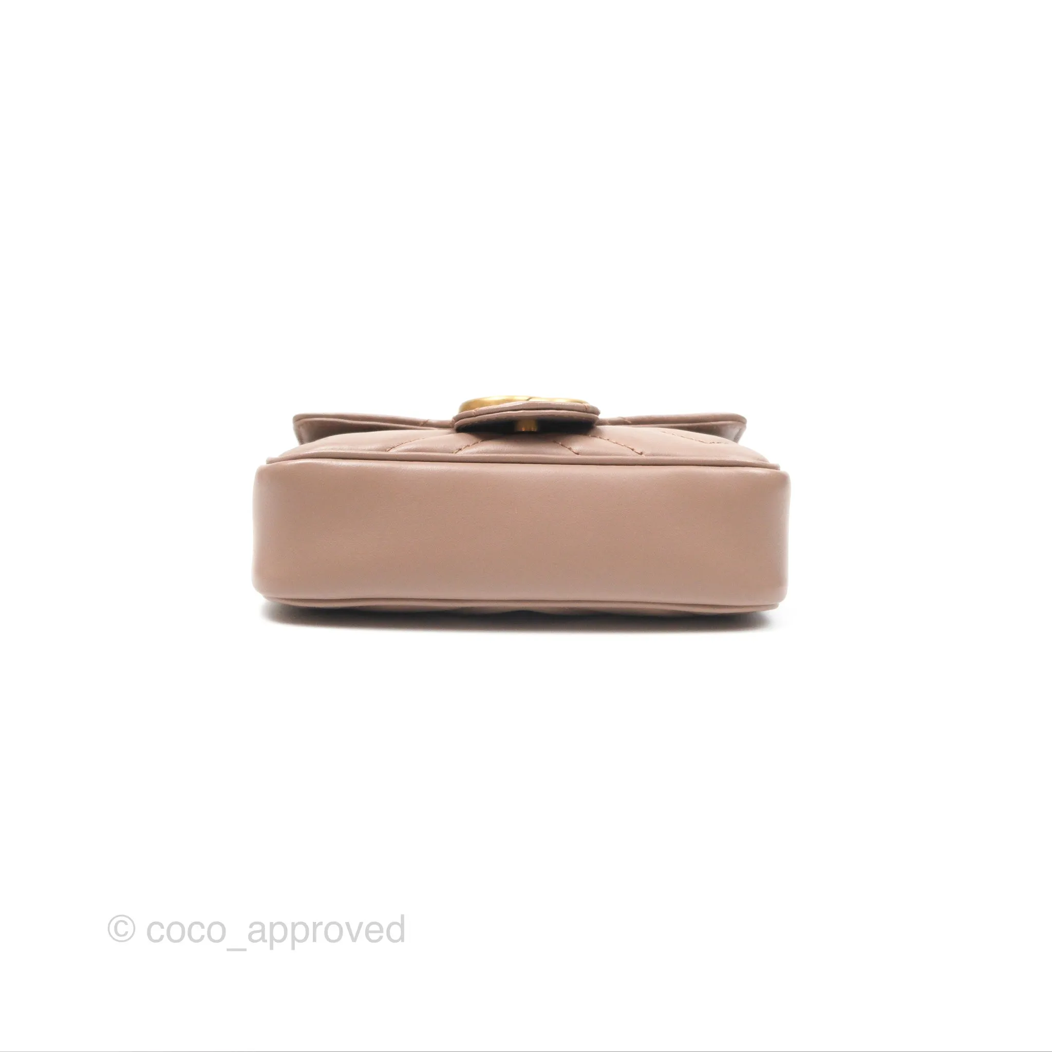 Gucci GG Marmont Super Mini Bag Dusty Pink