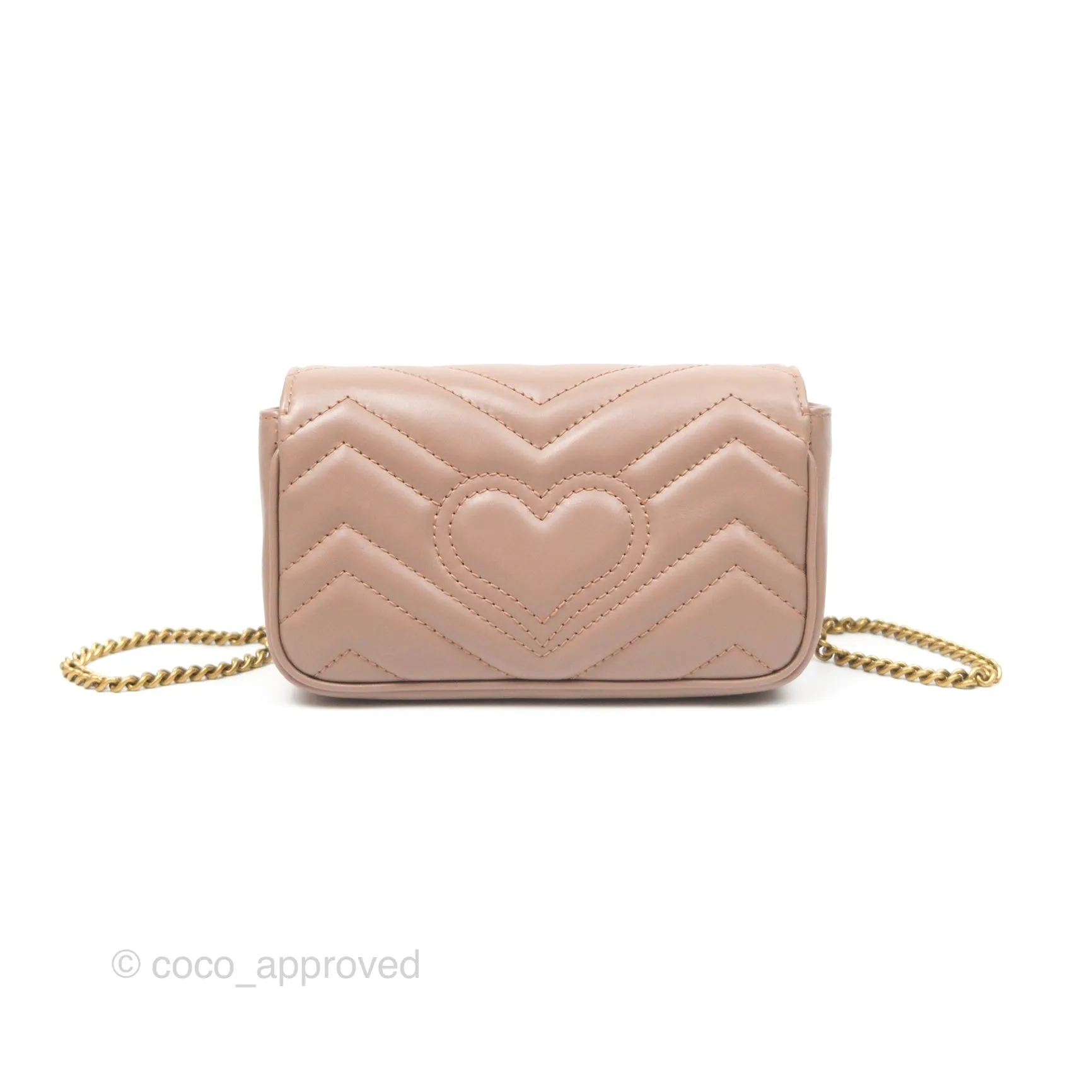 Gucci GG Marmont Super Mini Bag Dusty Pink
