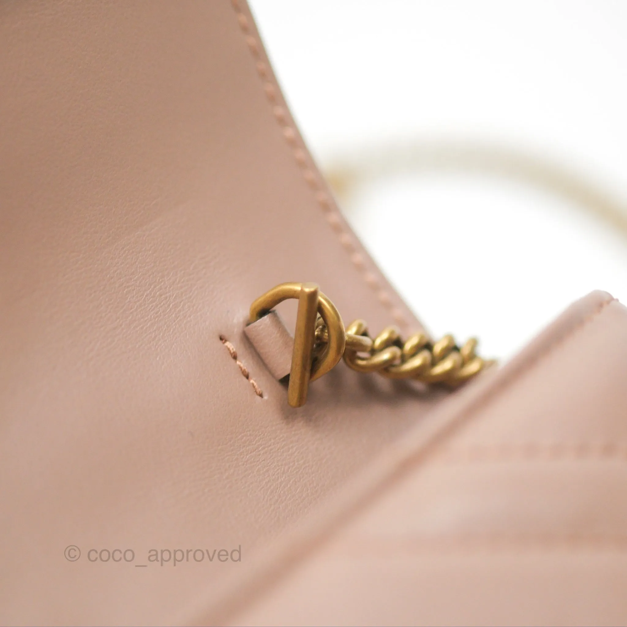Gucci GG Marmont Super Mini Bag Dusty Pink